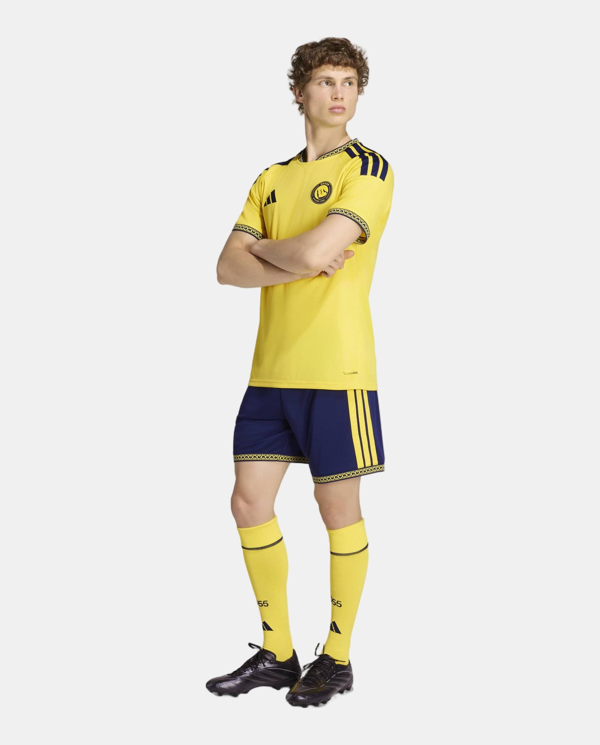 T-shirt de Homem 1.º Equipamento Al Nassr 2026-2027 Amarelo / Azul-4