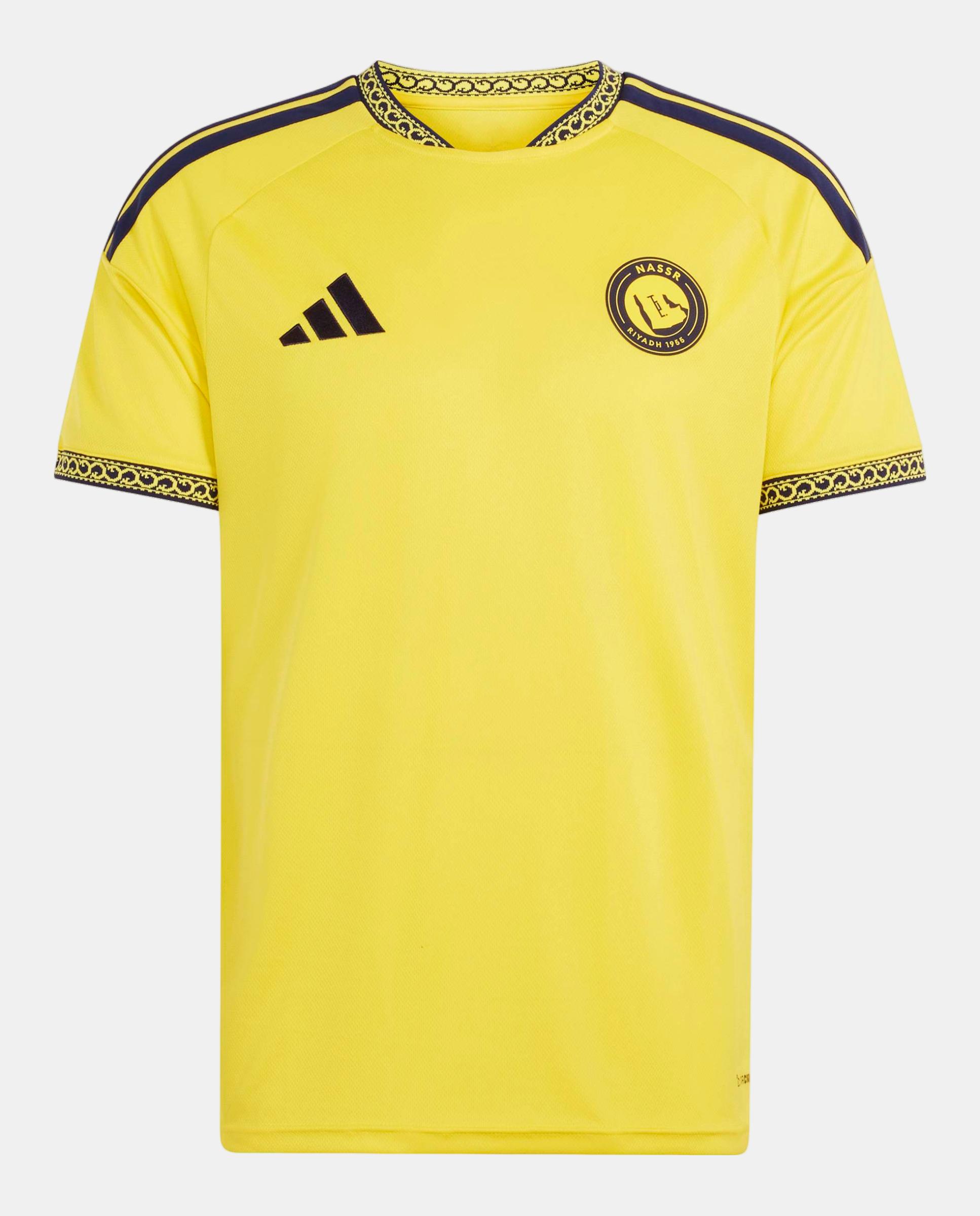 T-shirt de Homem 1.º Equipamento Al Nassr 2026-2027 Amarelo / Azul-6