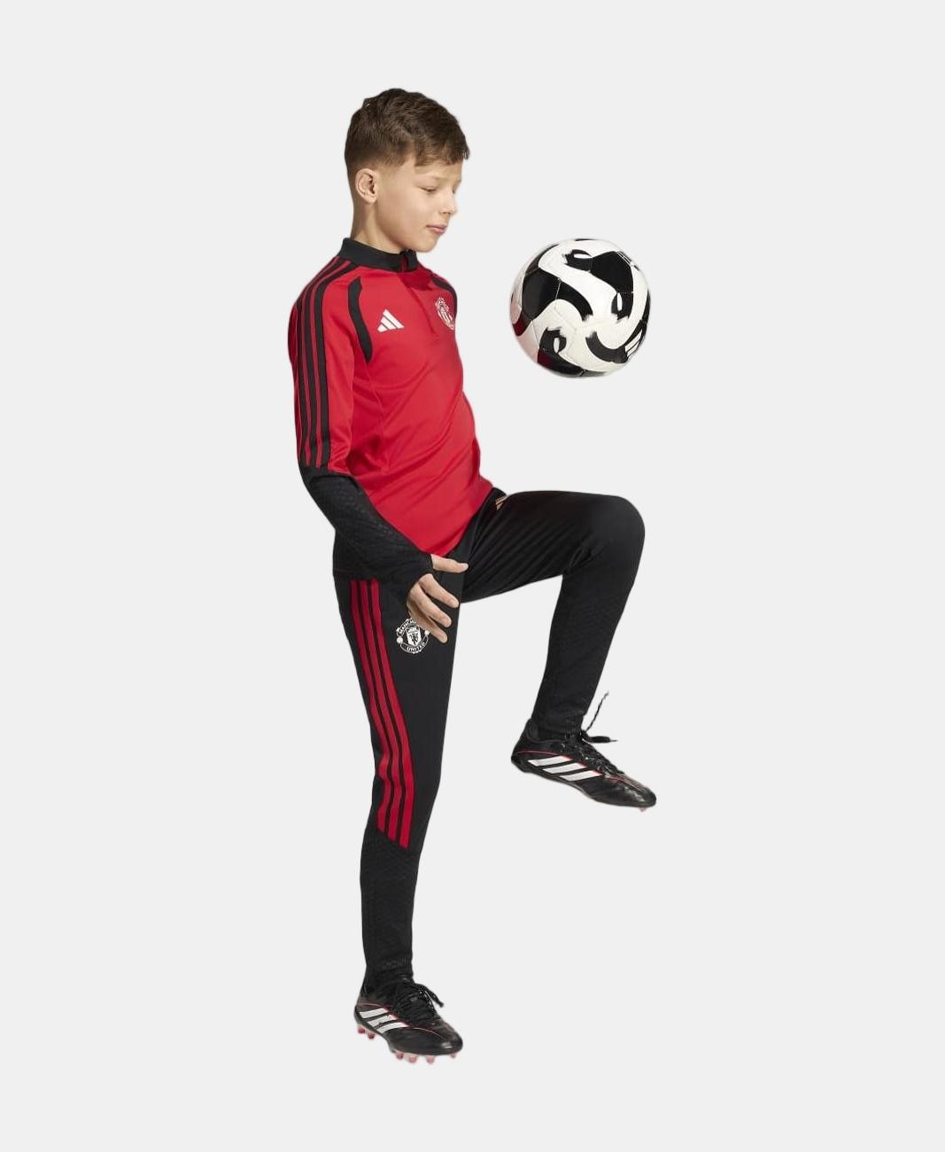 Calças de Criança Training Manchester United Fc 2026-2027 Adidas Preto-3