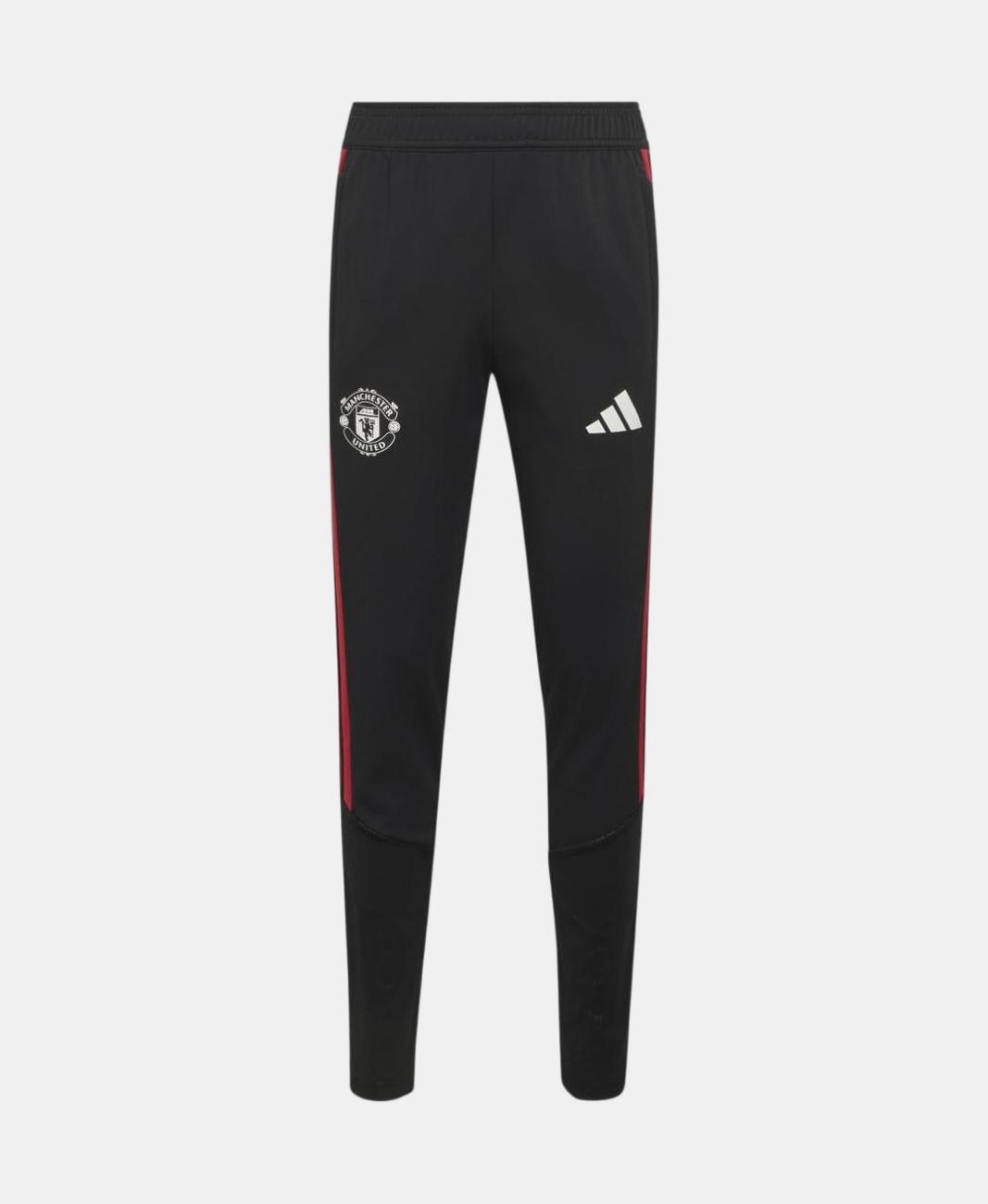Calças de Criança Training Manchester United Fc 2026-2027 Adidas Preto-7