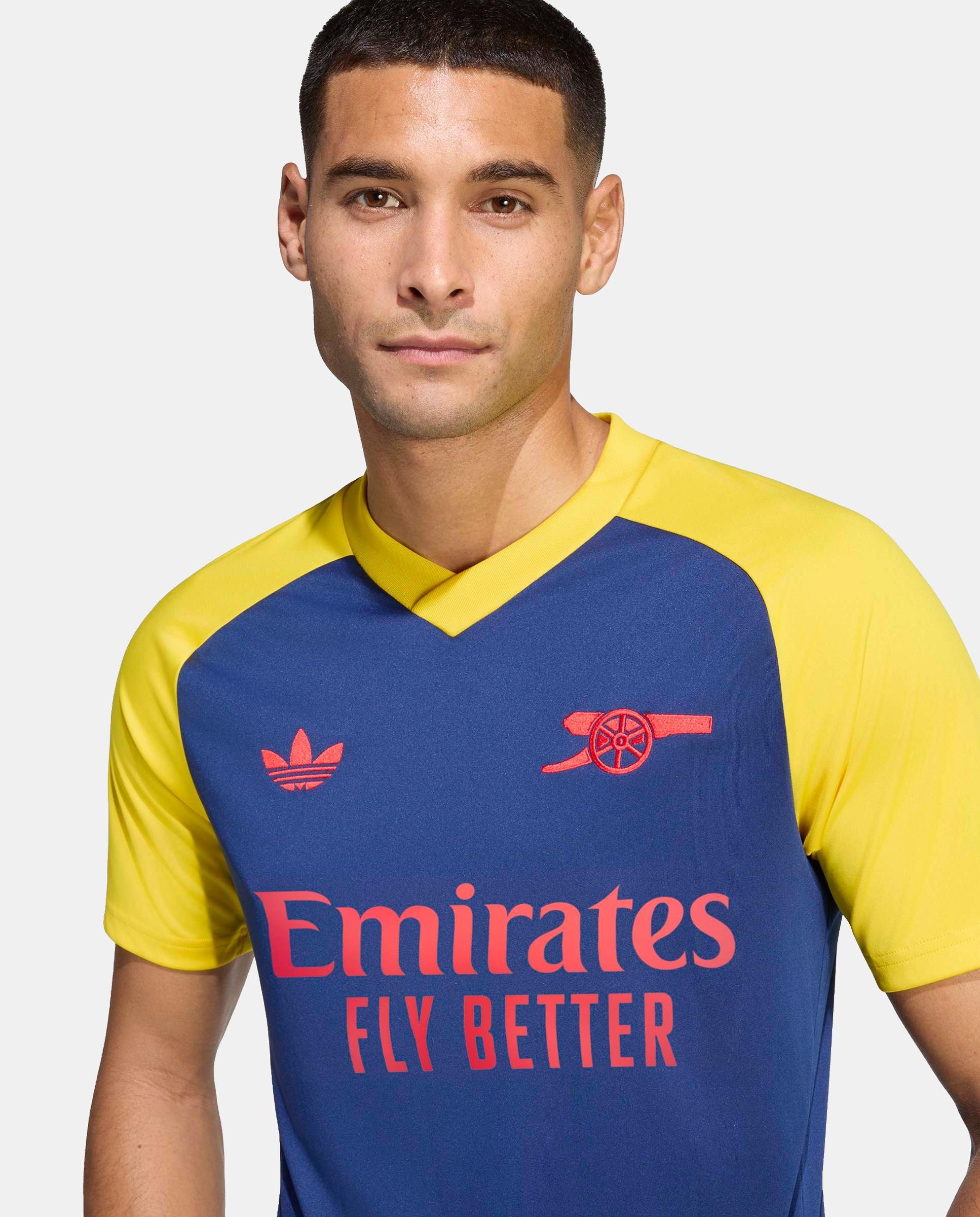 T-Shirt de Homem Prematch Arsenal Fc 2026-2027 Adidas Azul-6