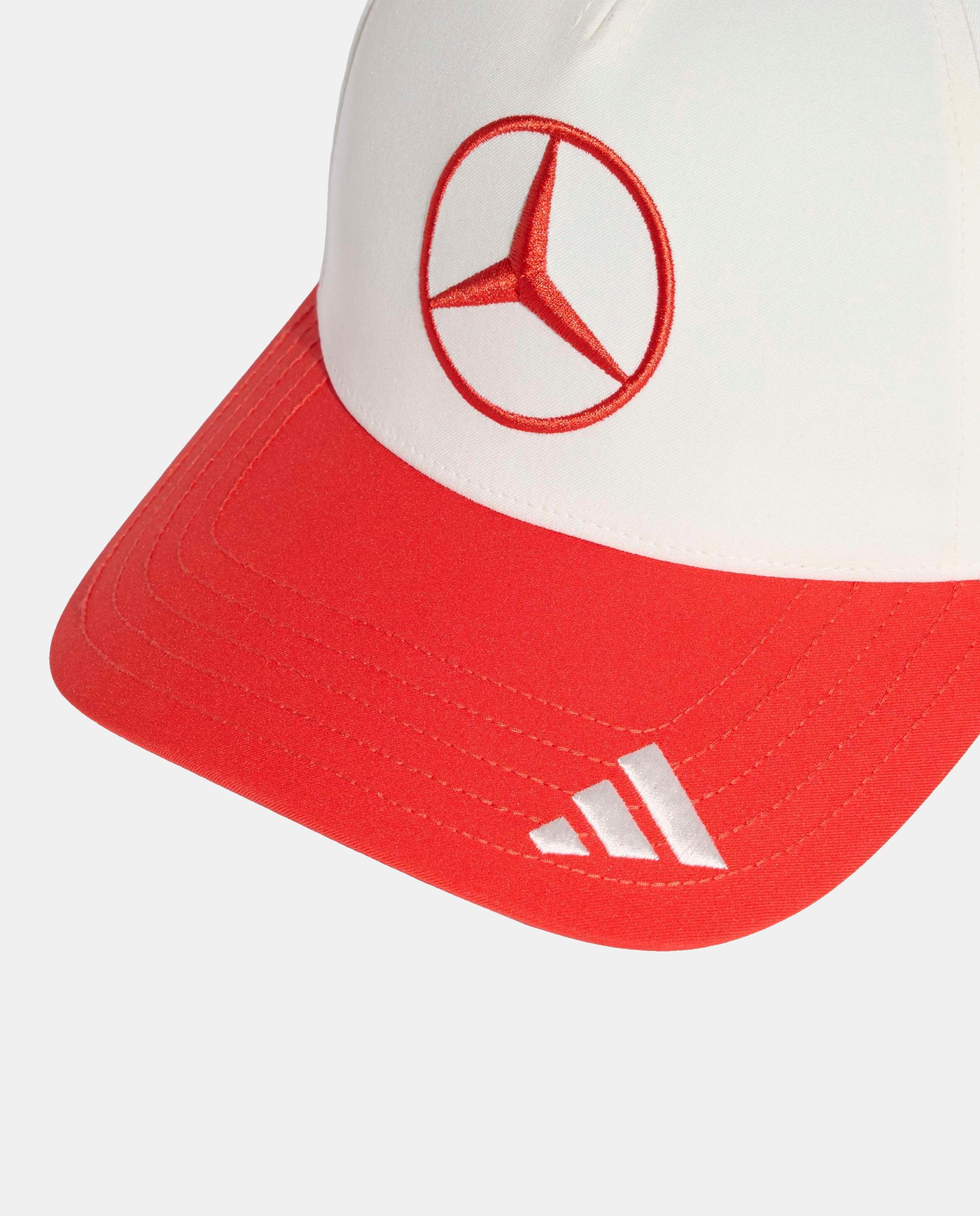 Gorra Mercedes - AMG Petronas Formula1 Team Madrid Driver Adidas - Rojo Rojo-3