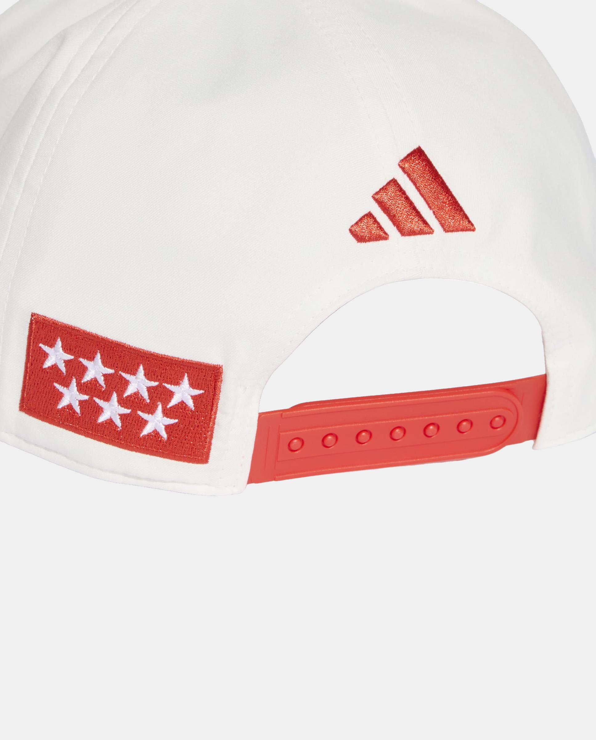 Gorra Mercedes - AMG Petronas Formula1 Team Madrid Driver Adidas - Rojo Rojo-4