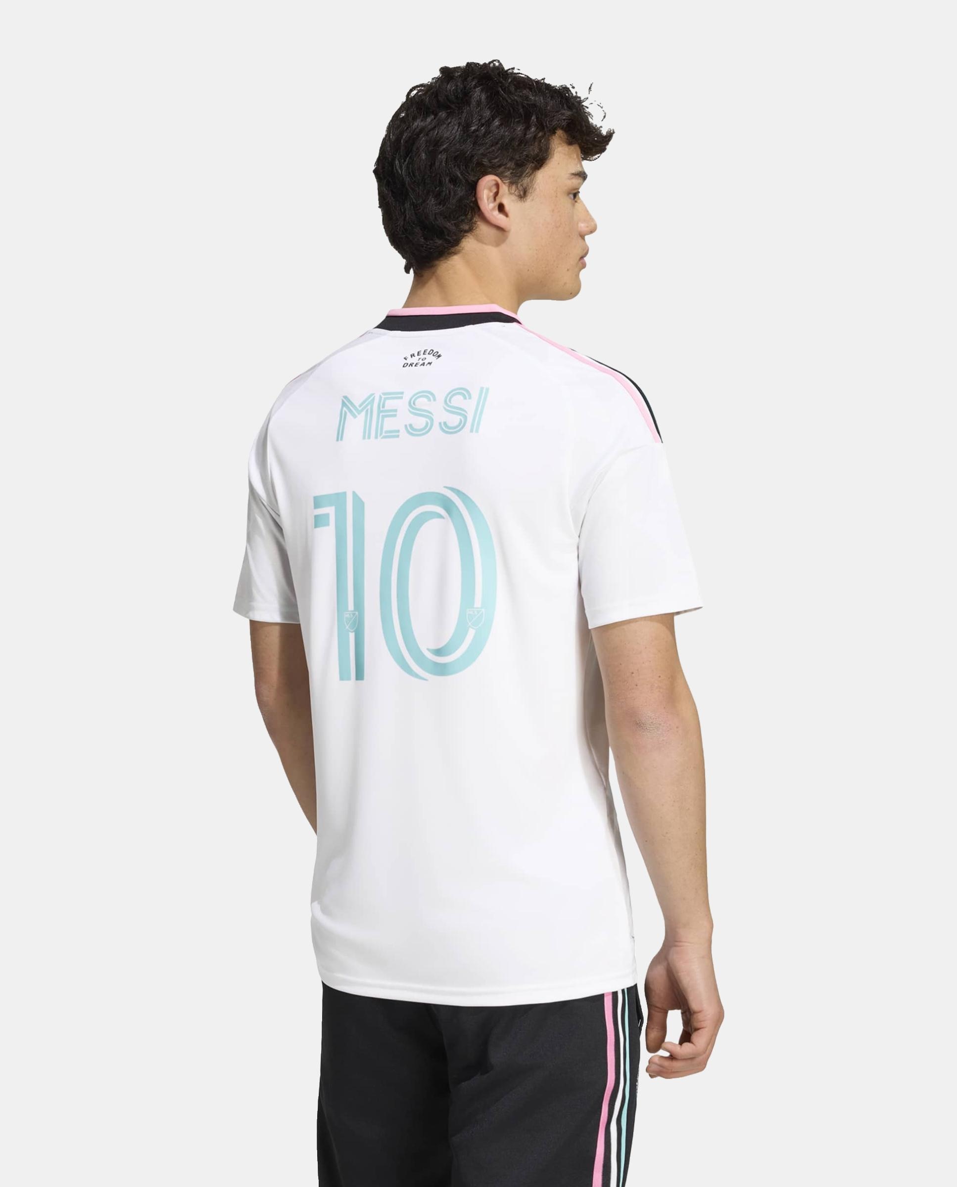 T-shirt de Homem 3.º Equipamento Inter Miami CF 2026 Messi Branco-2