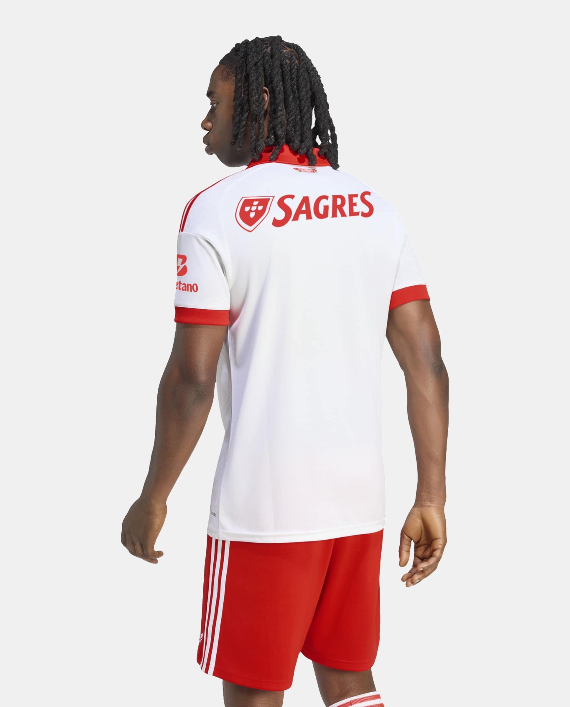 T-shirt de Homem 2.º Equipamento SL Benfica 2026/2027 Branco-2
