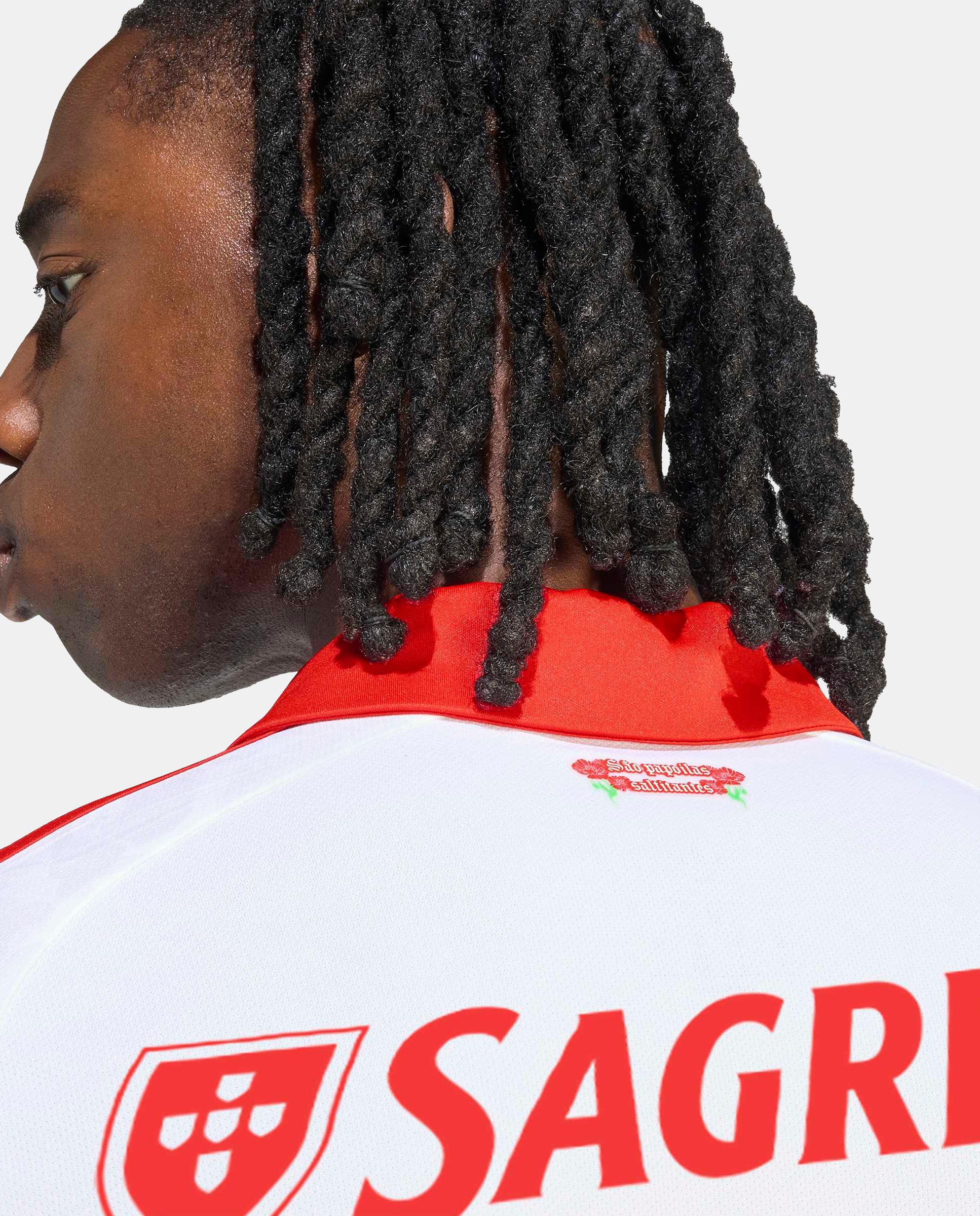 T-shirt de Homem 2.º Equipamento SL Benfica 2026/2027 Branco-4