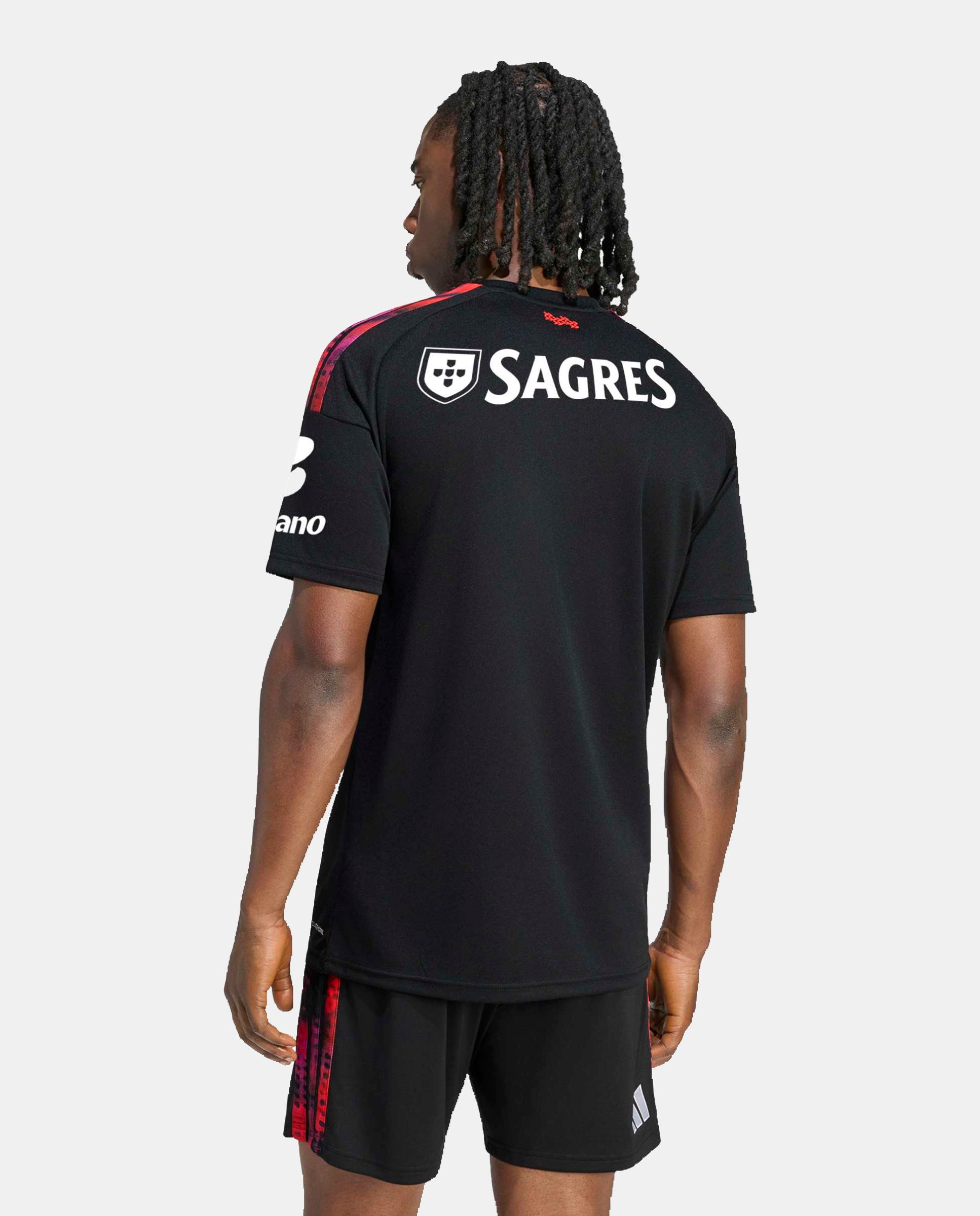 T-shirt de Homem 3.º Equipamento SL Benfica 2026/2027 Preto-2