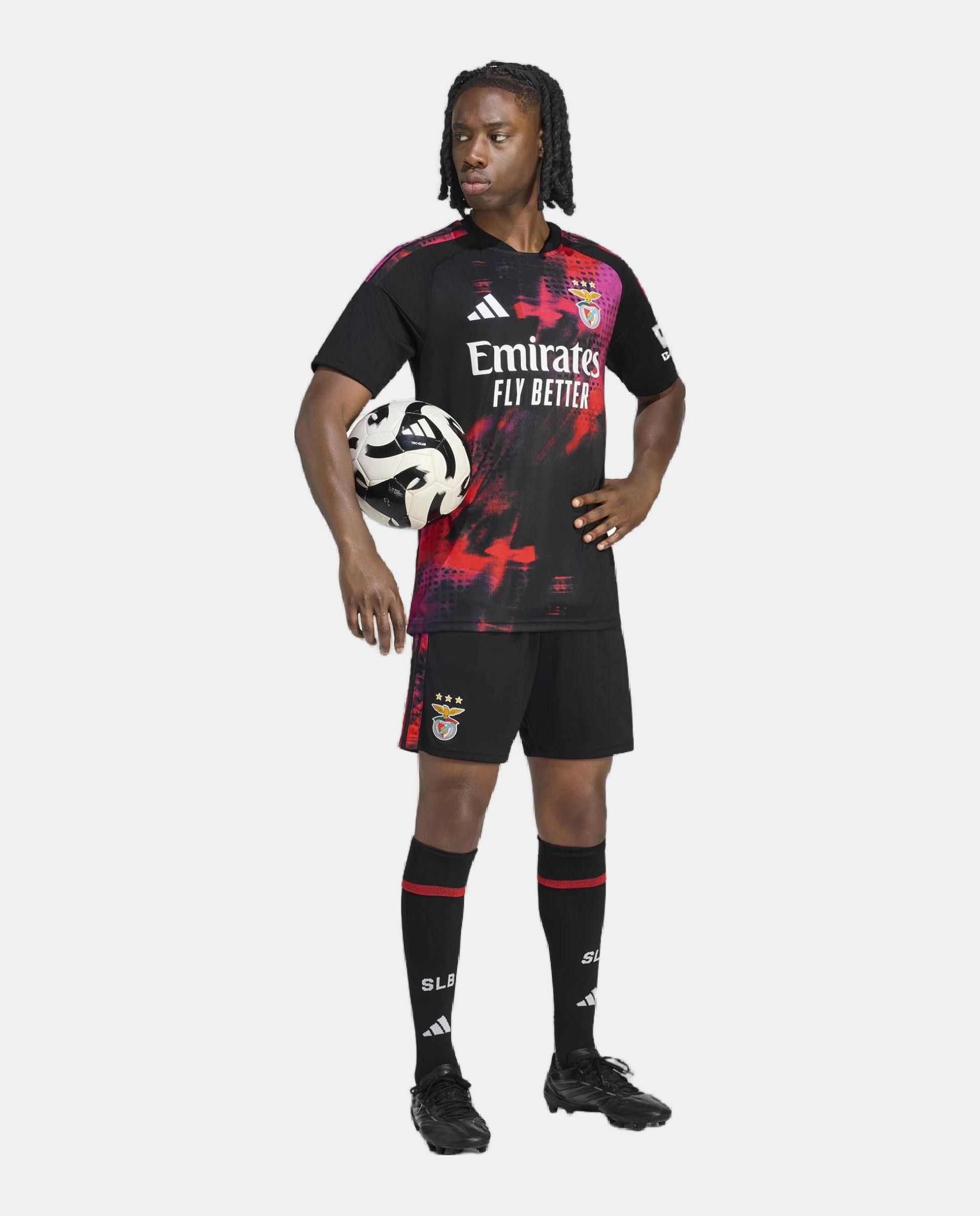 T-shirt de Homem 3.º Equipamento SL Benfica 2026/2027 Preto-3