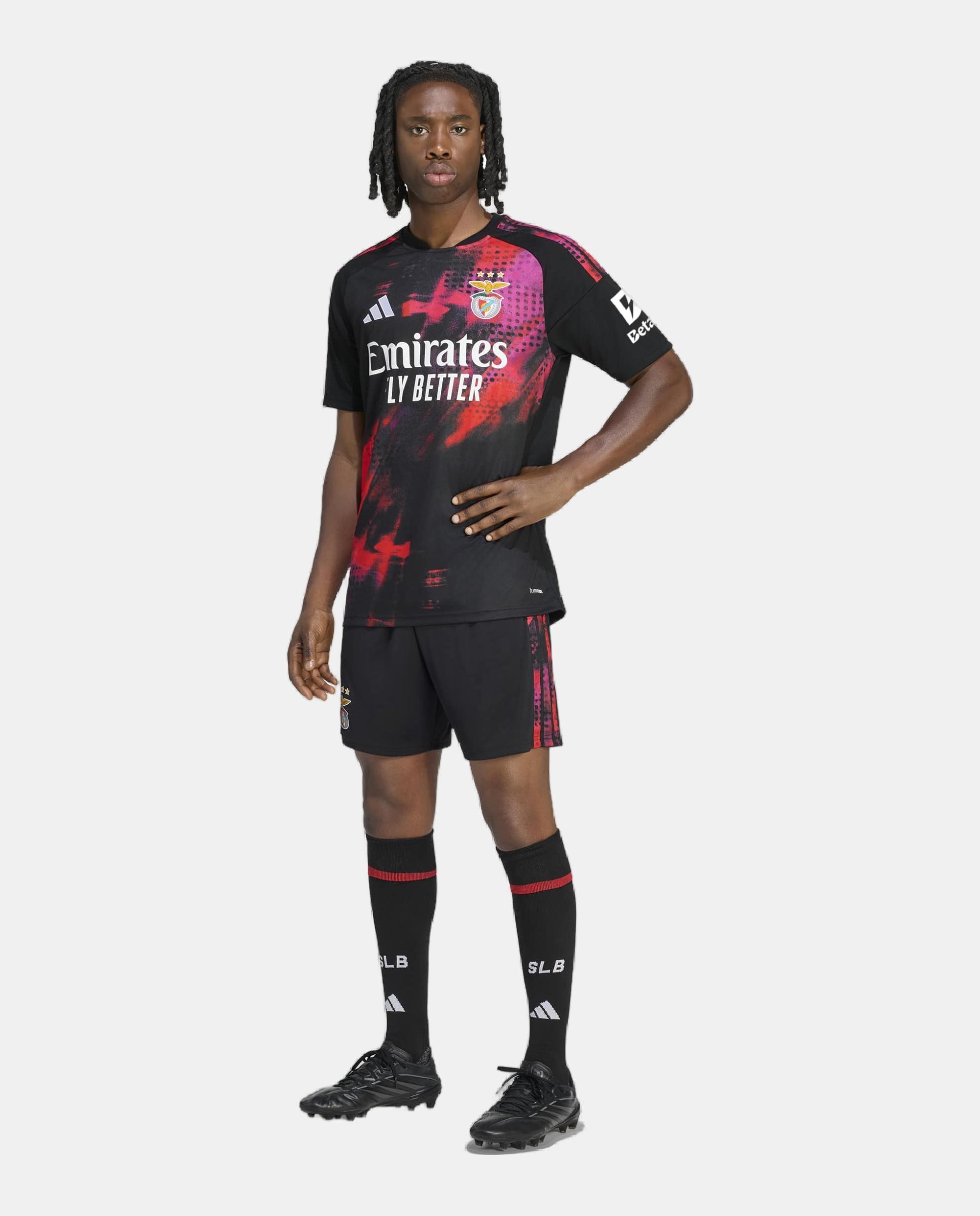 T-shirt de Homem 3.º Equipamento SL Benfica 2026/2027 Preto-4
