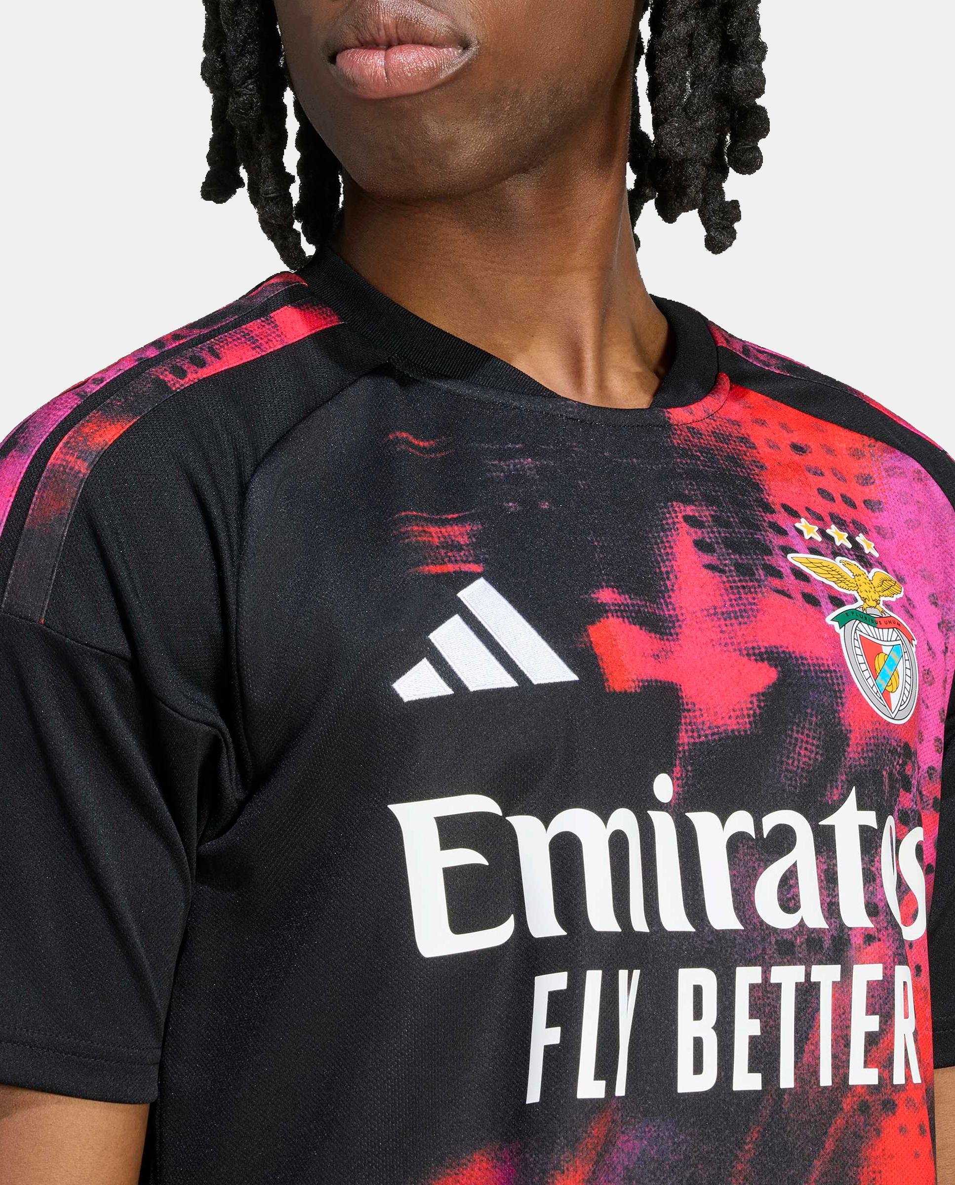 T-shirt de Homem 3.º Equipamento SL Benfica 2026/2027 Preto-5
