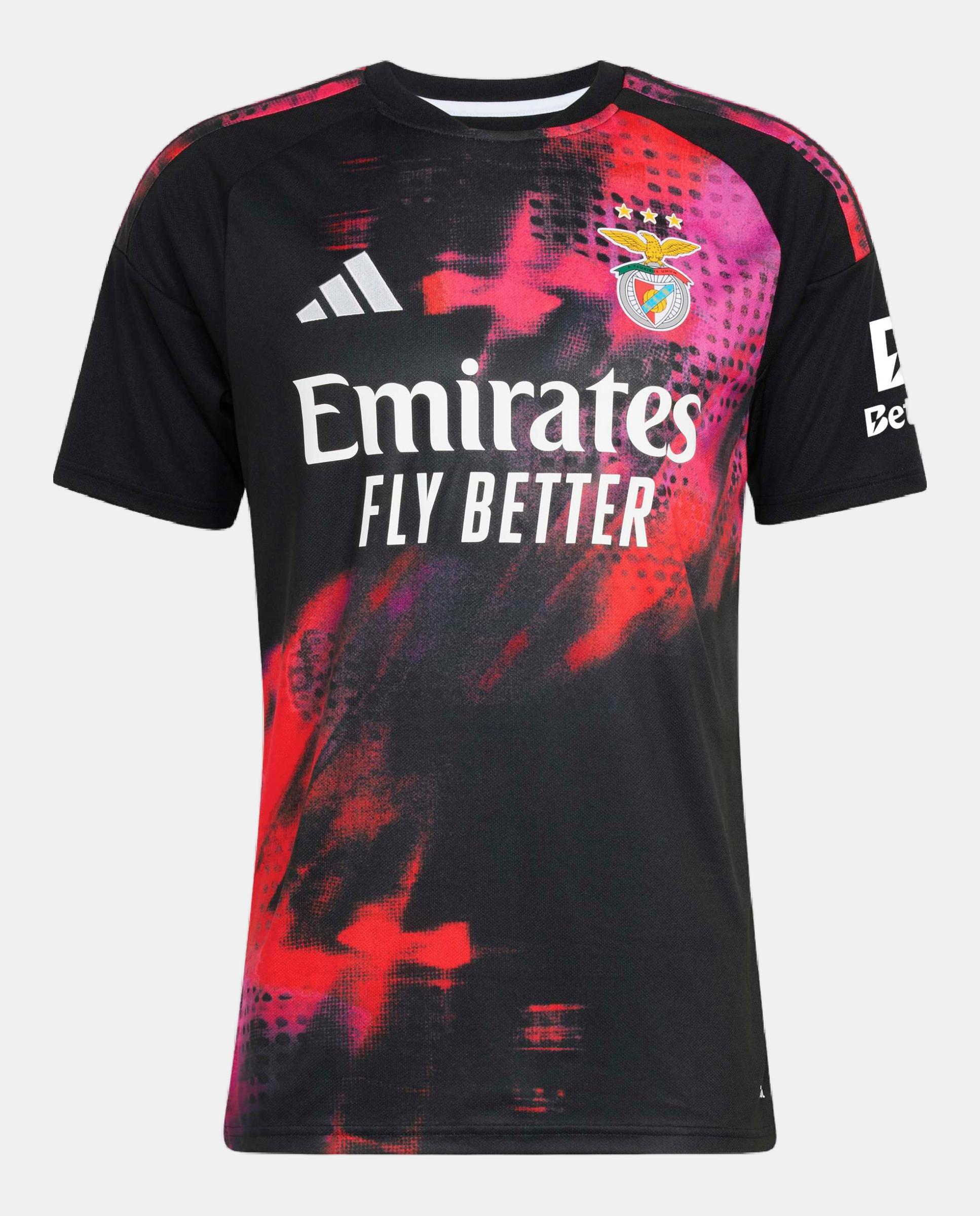 T-shirt de Homem 3.º Equipamento SL Benfica 2026/2027 Preto-7