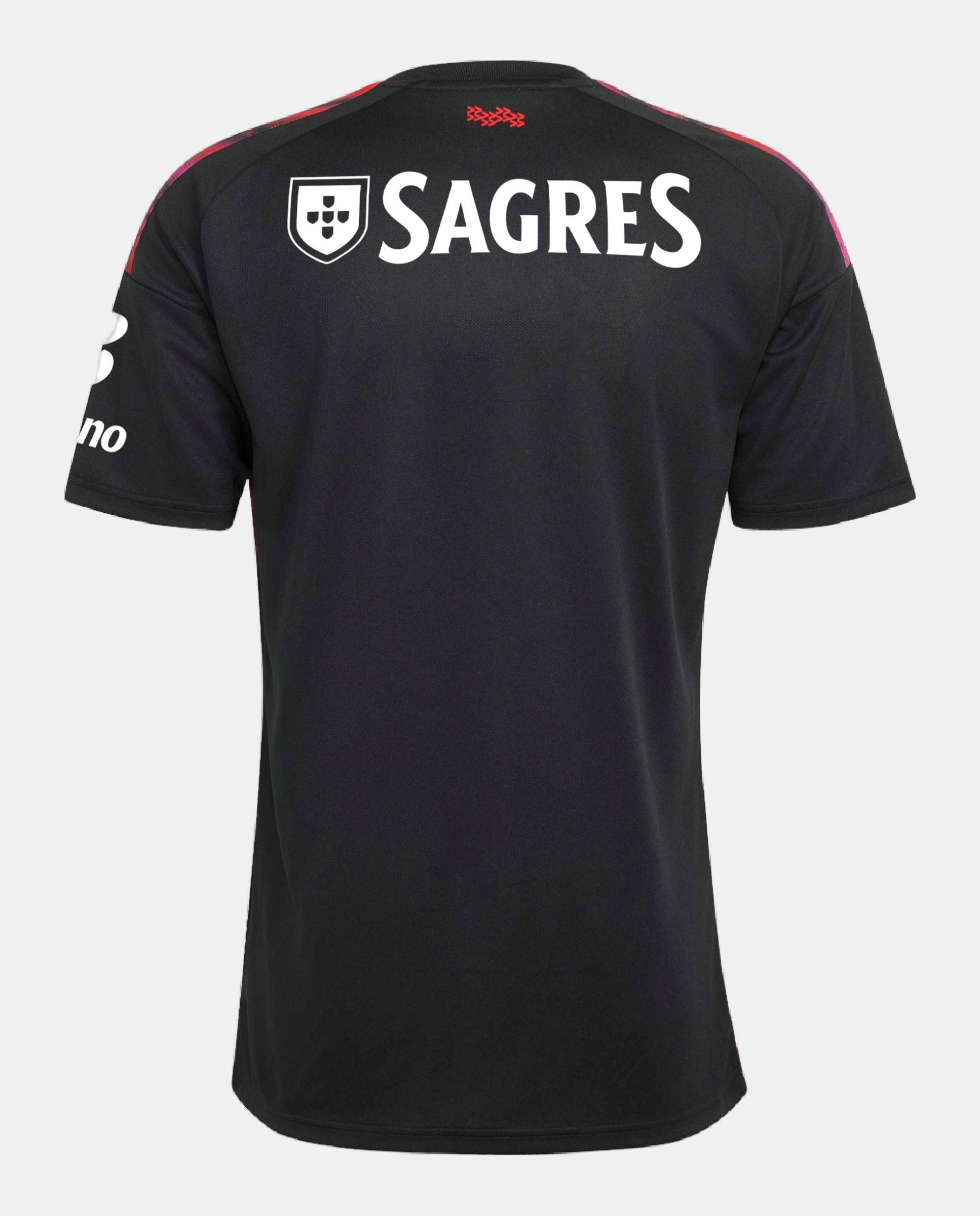 T-shirt de Homem 3.º Equipamento SL Benfica 2026/2027 Preto-8
