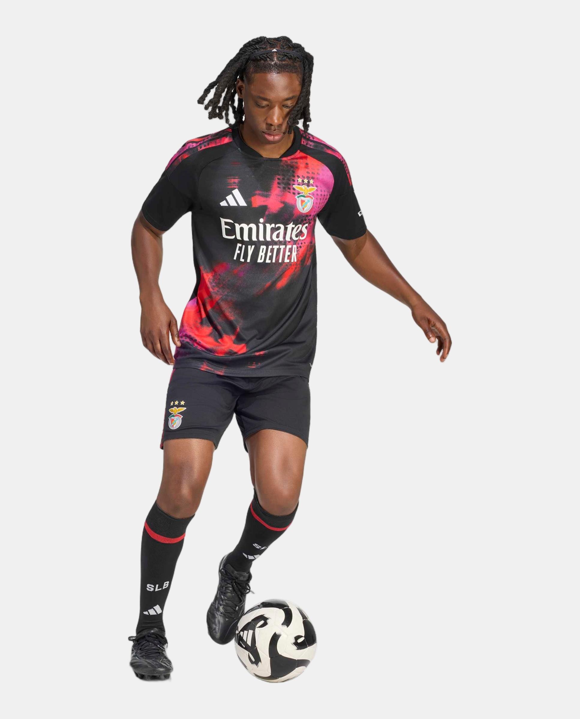 Calções de Homem 3.º Equipamento SL Benfica 2026/2027 Preto-3