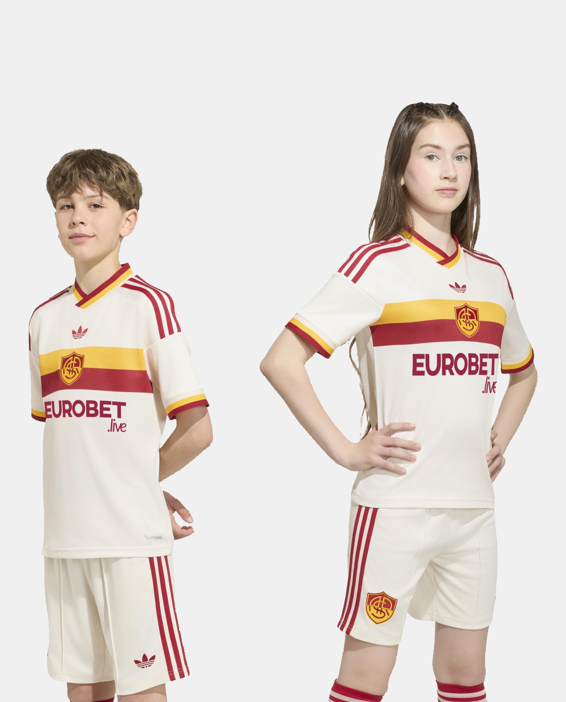 Imagem 0 de T-shirt de Criança 2.º Equipamento AS Roma 2026-2027