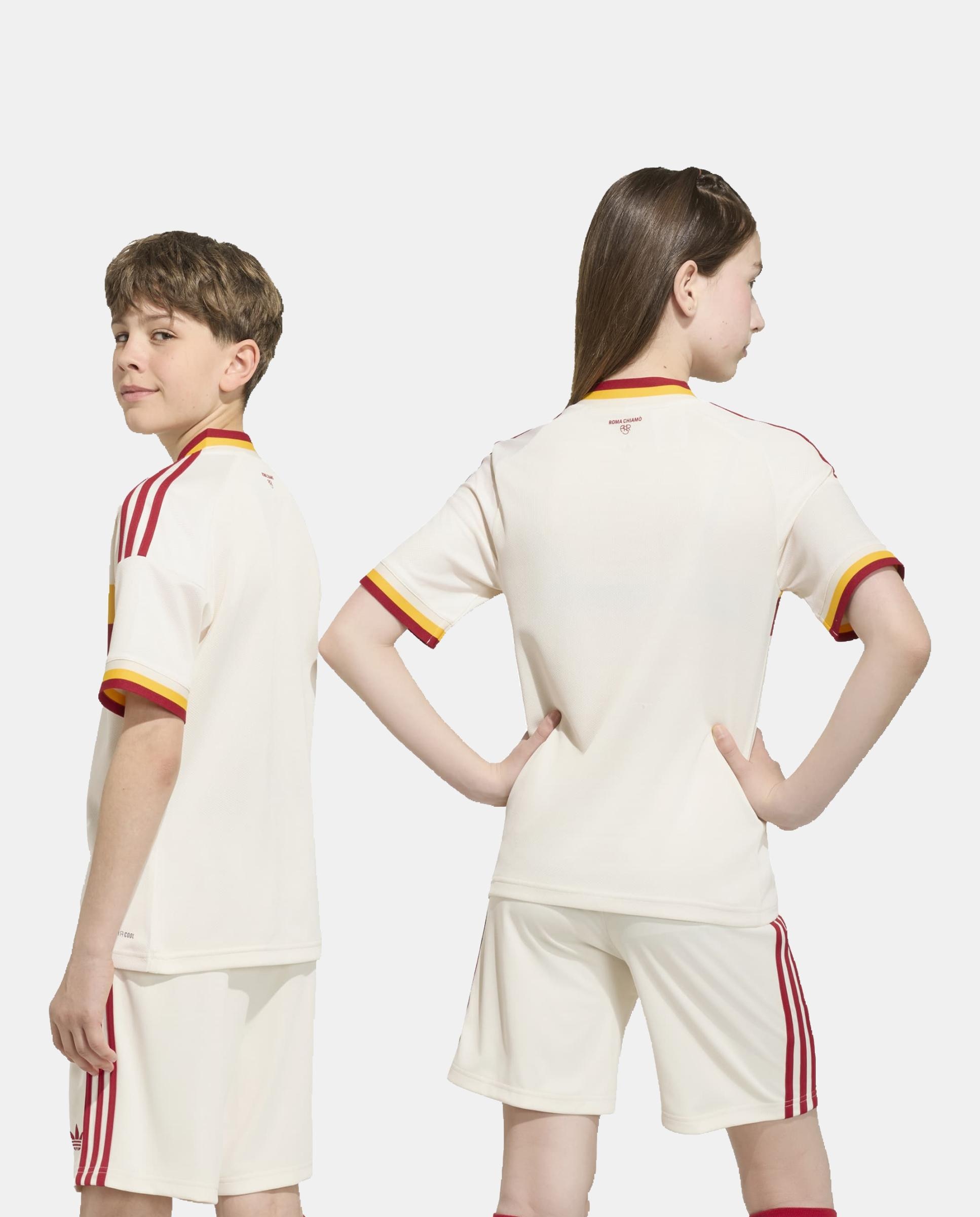 T-shirt de Criança 2.º Equipamento AS Roma 2026-2027 Preto-2