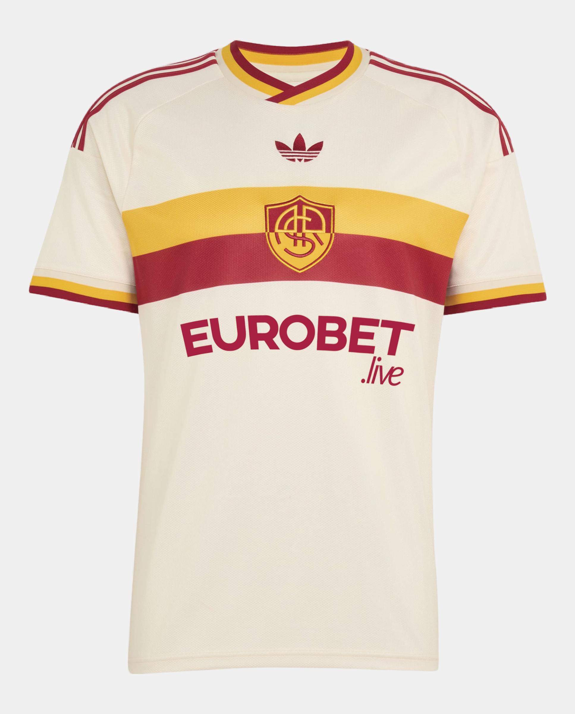 T-shirt de Homem 2.º Equipamento AS Roma 2026-2027 Preto-3