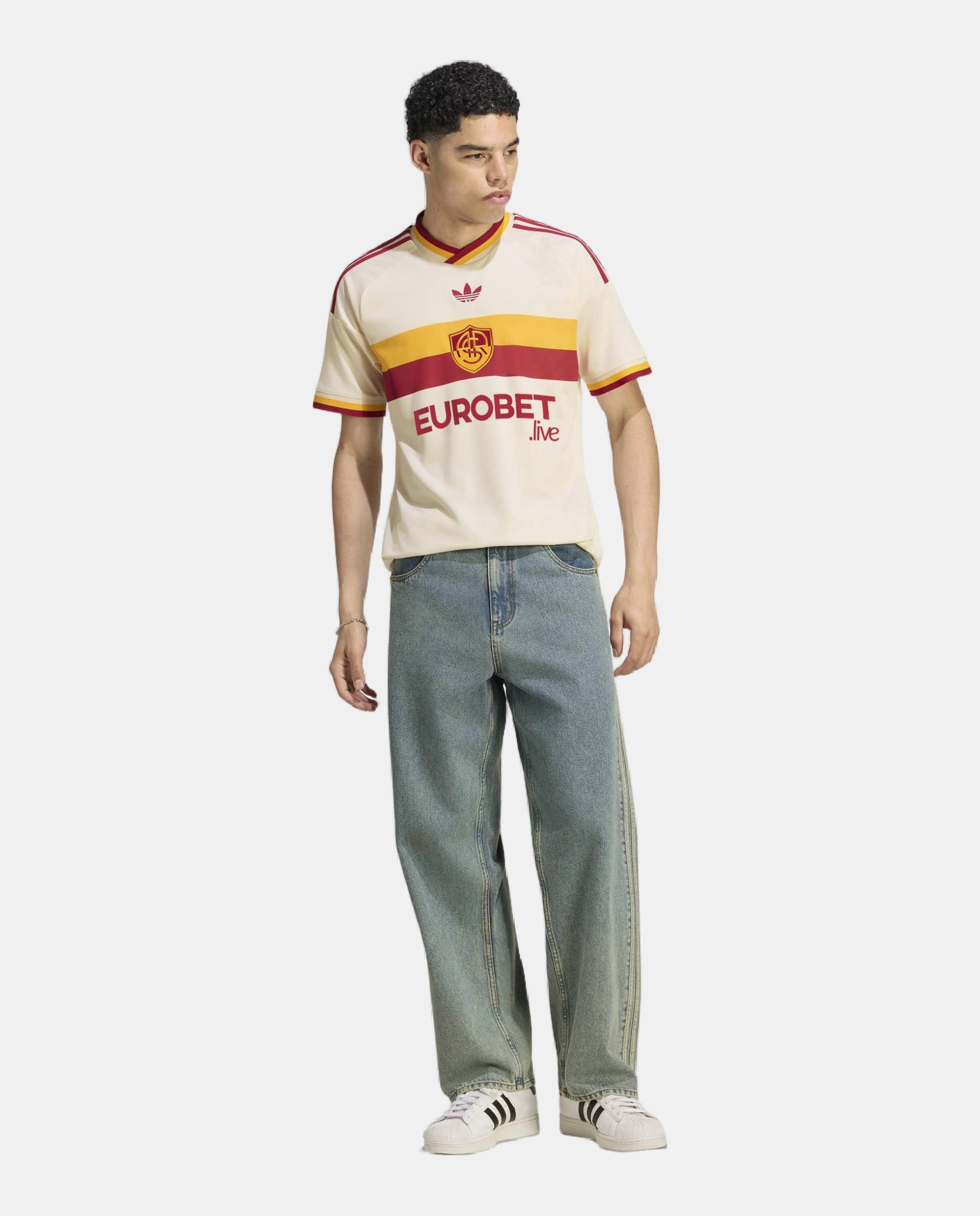 T-shirt de Homem 2.º Equipamento AS Roma 2026-2027 Preto-5