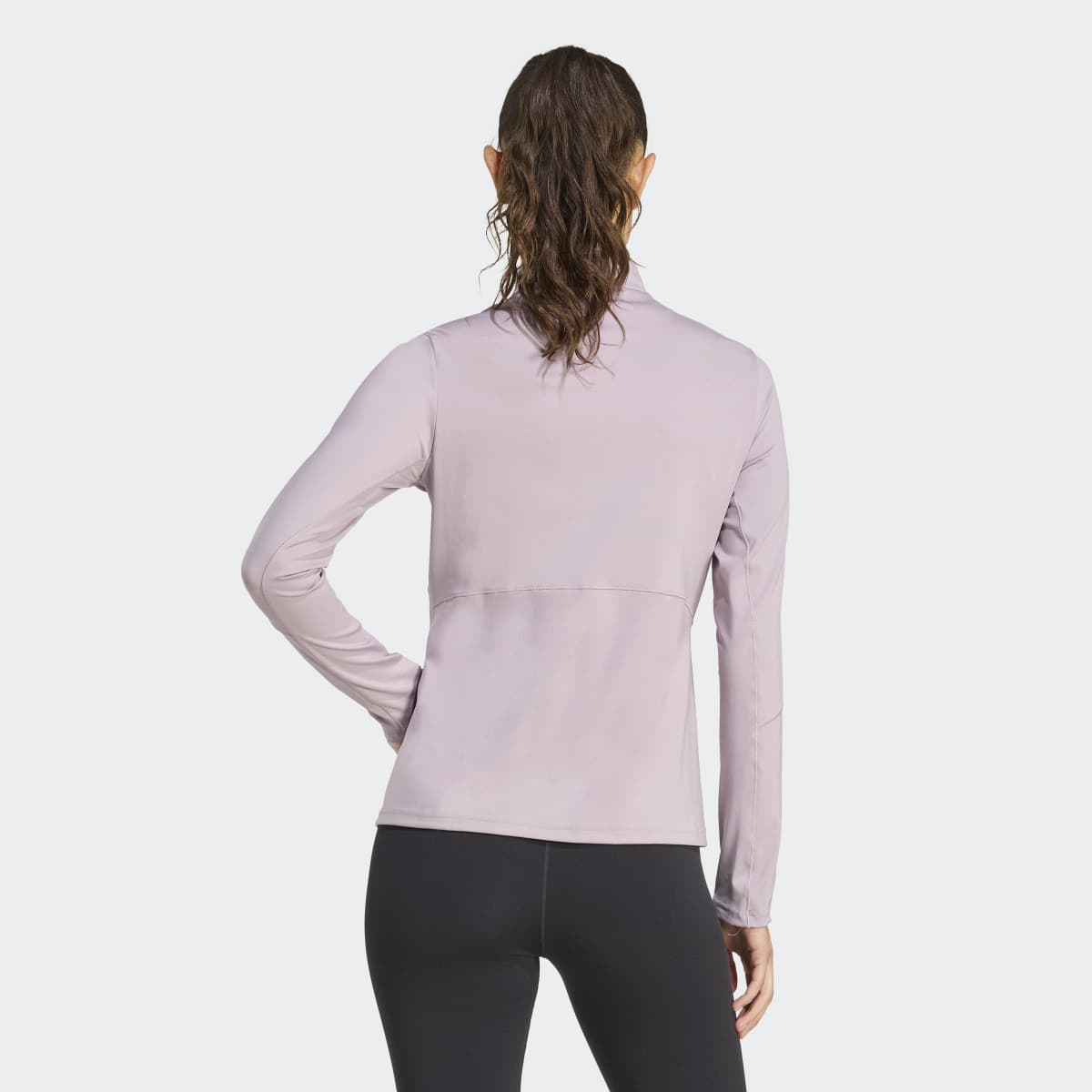 Sweatshirt de Mulher Hyperglam Training Quarter-Zip Violeta-2