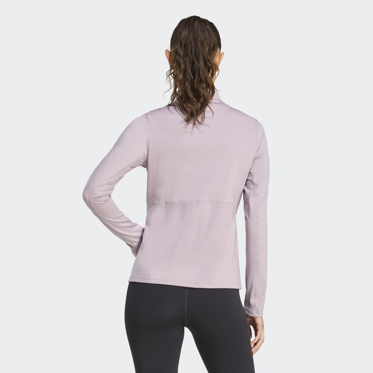 Sweatshirt de Mulher Hyperglam Training Quarter-Zip Violeta-2