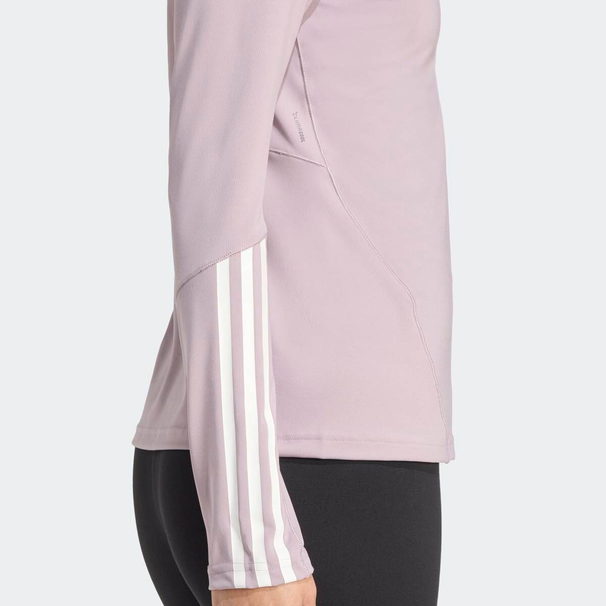 Sweatshirt de Mulher Hyperglam Training Quarter-Zip Violeta-5