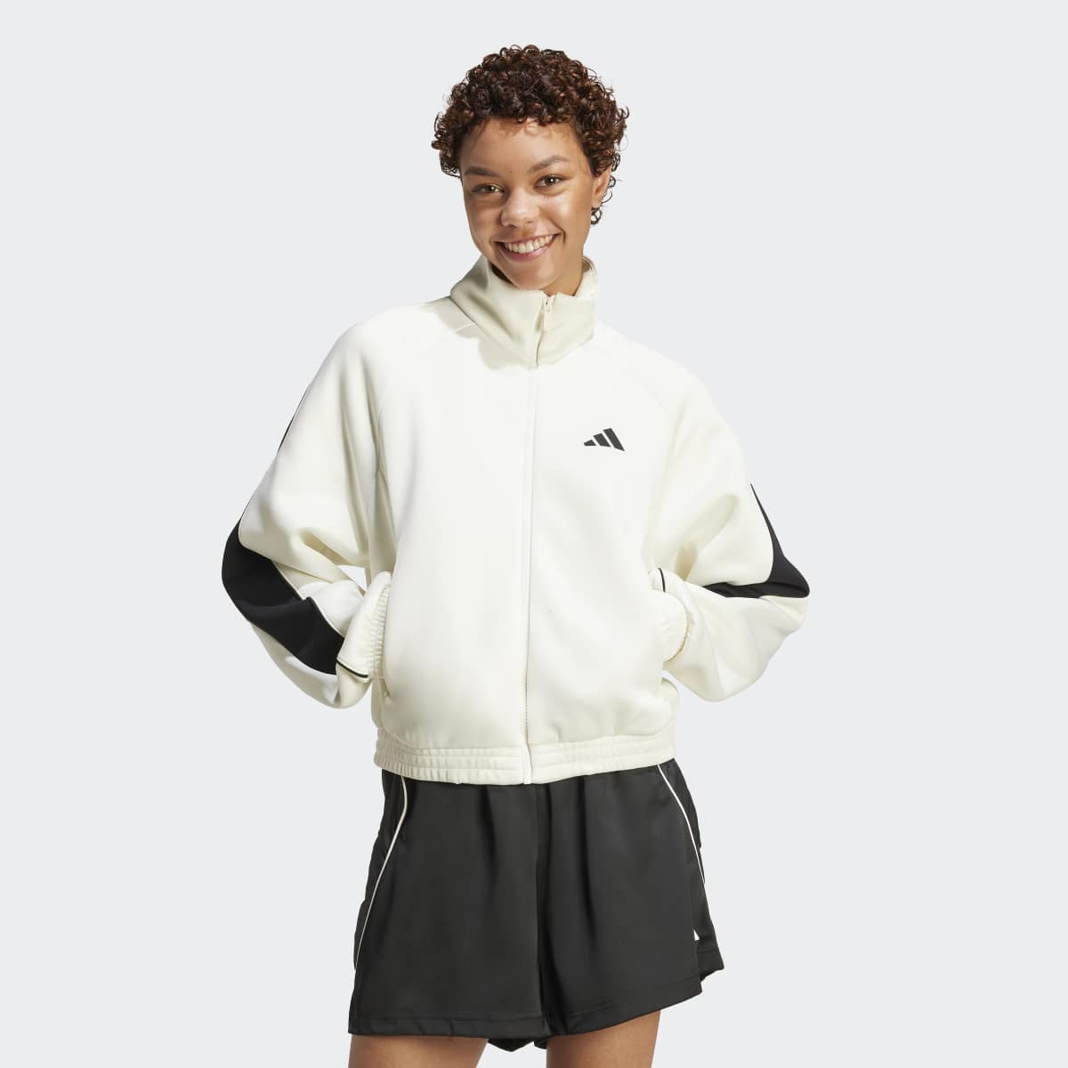 Sweatshirt de Mulher Stadium Branco-1