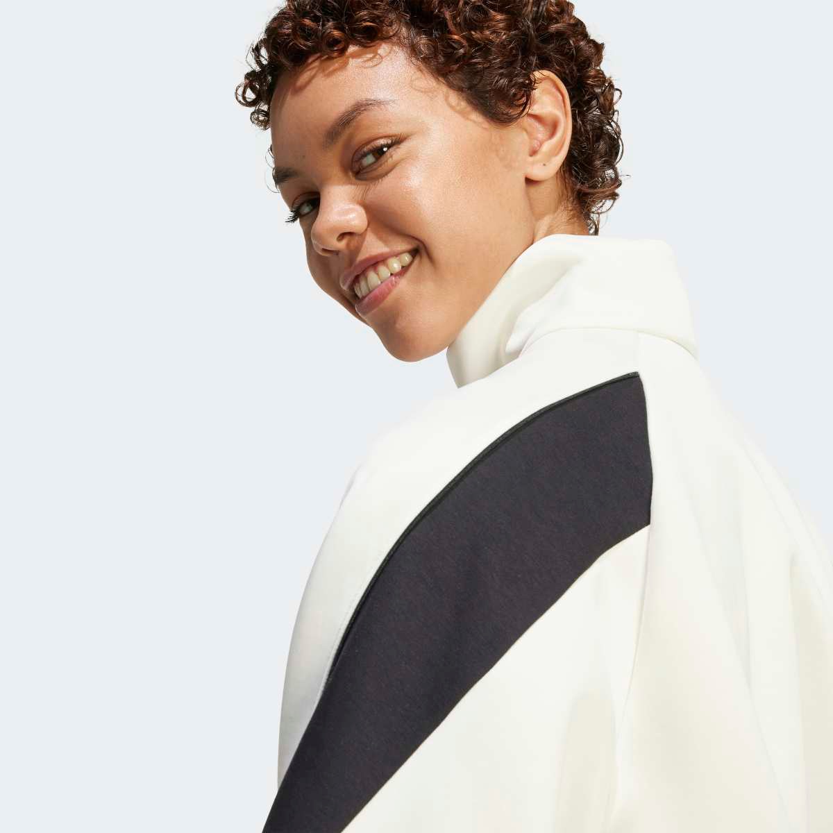 Sweatshirt de Mulher Stadium Branco-4