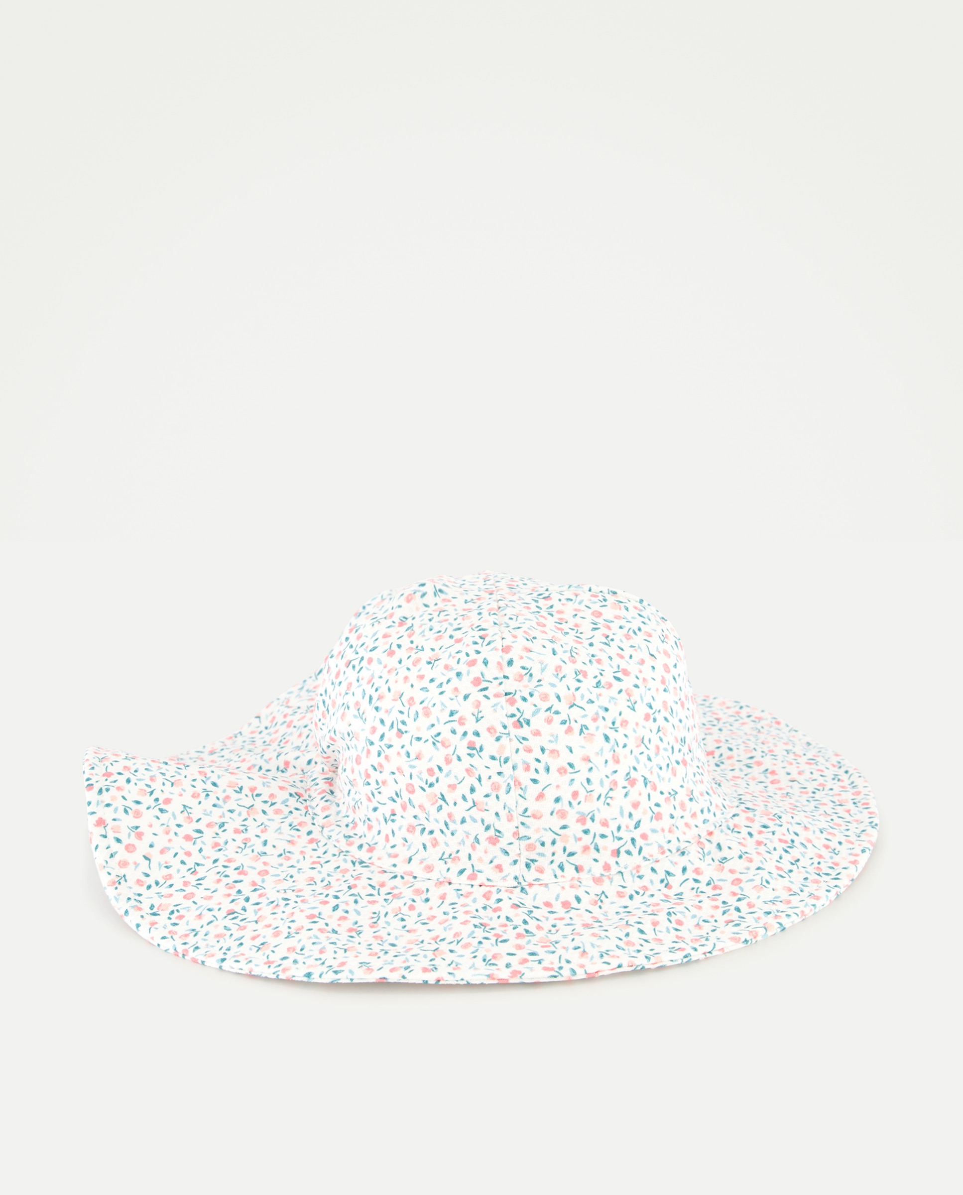 Imagen 0 de Gorro piqué ala ancha fantasía de bebé Rosa