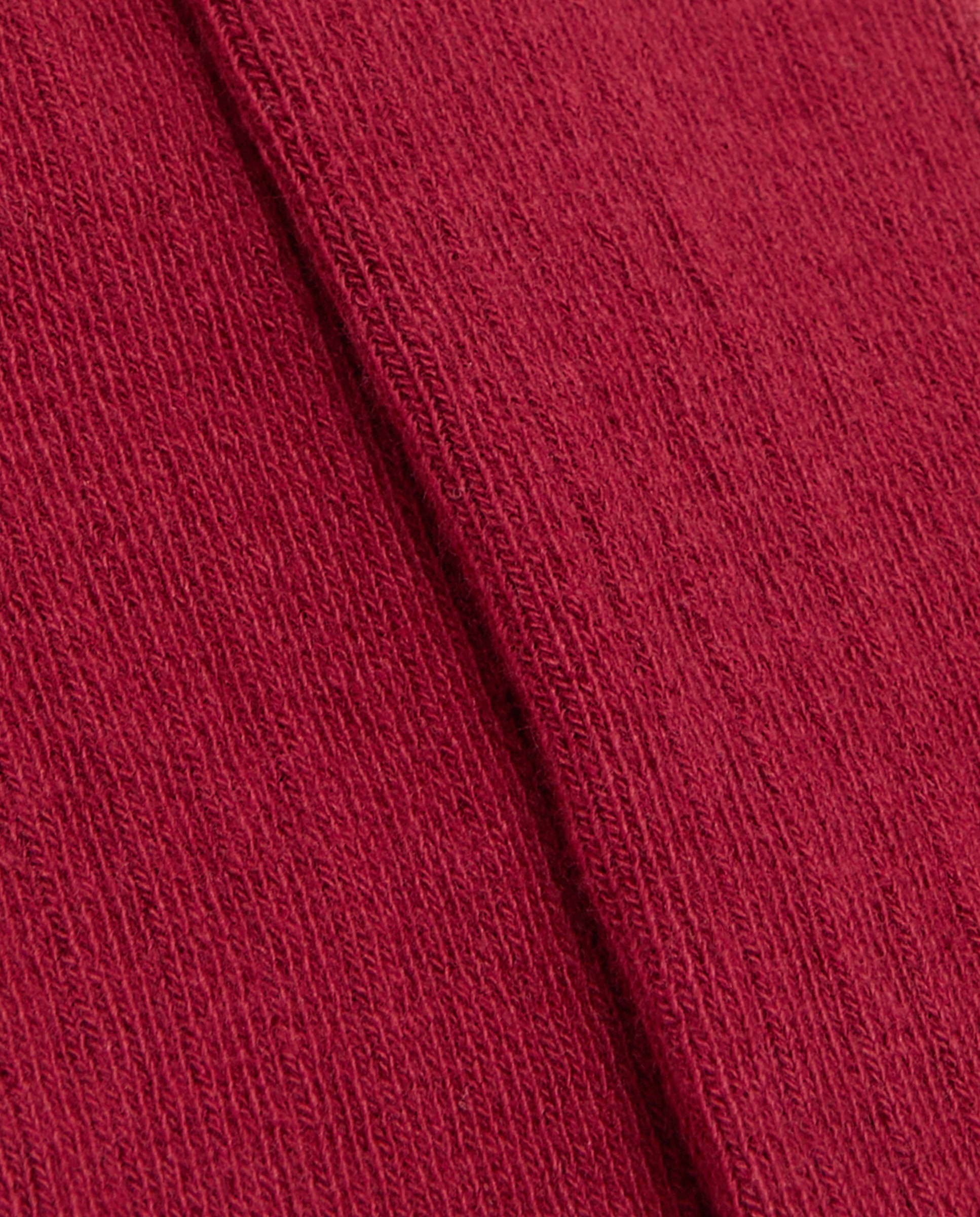 Collants Canelados Lisos de Bebé Bordeaux-2