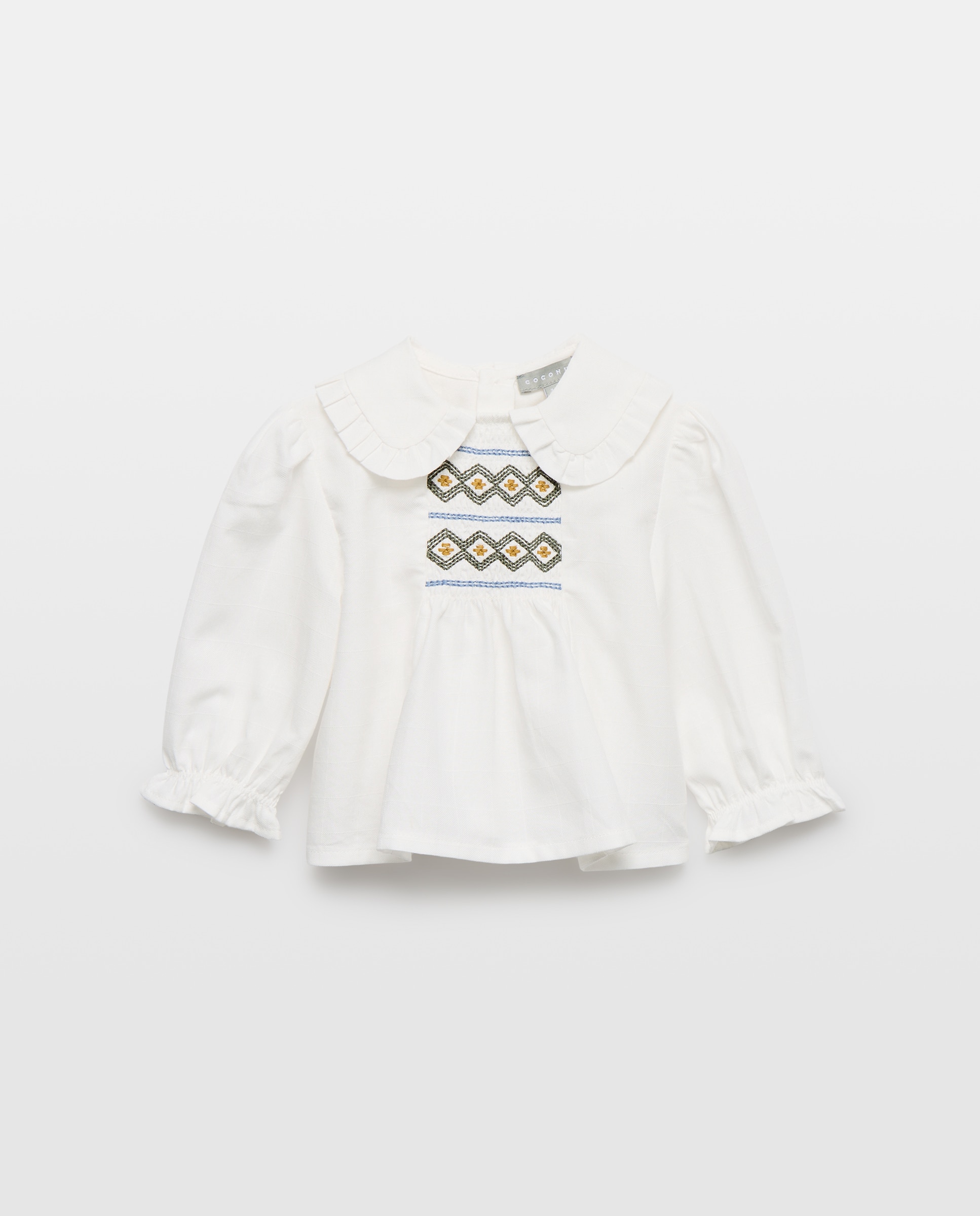 Blusa manga corta cuello bebé estampada de bebé - Coconut El Corte Inglés - Azul Azul-1