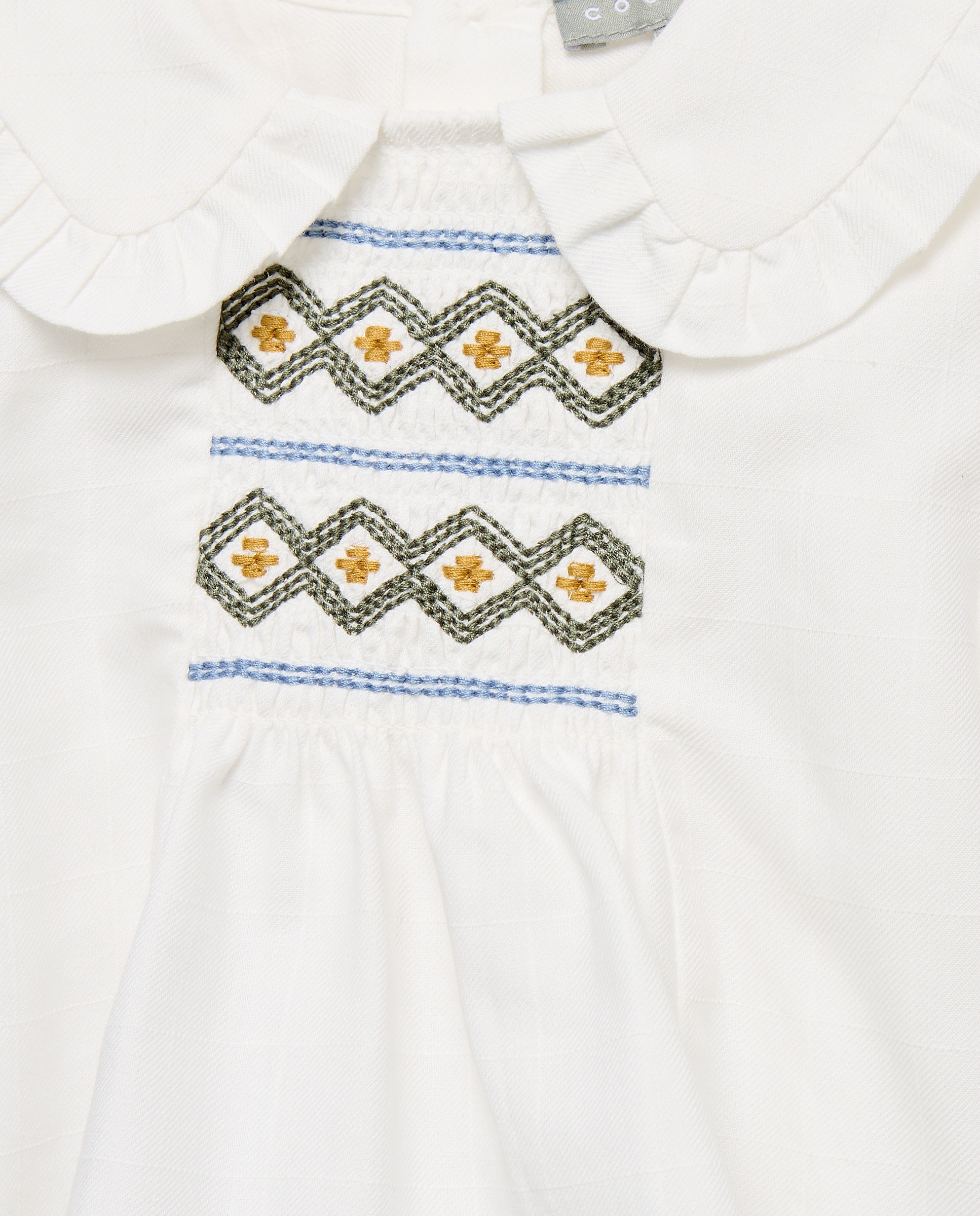 Blusa manga corta cuello bebé estampada de bebé - Coconut El Corte Inglés - Azul Azul-3