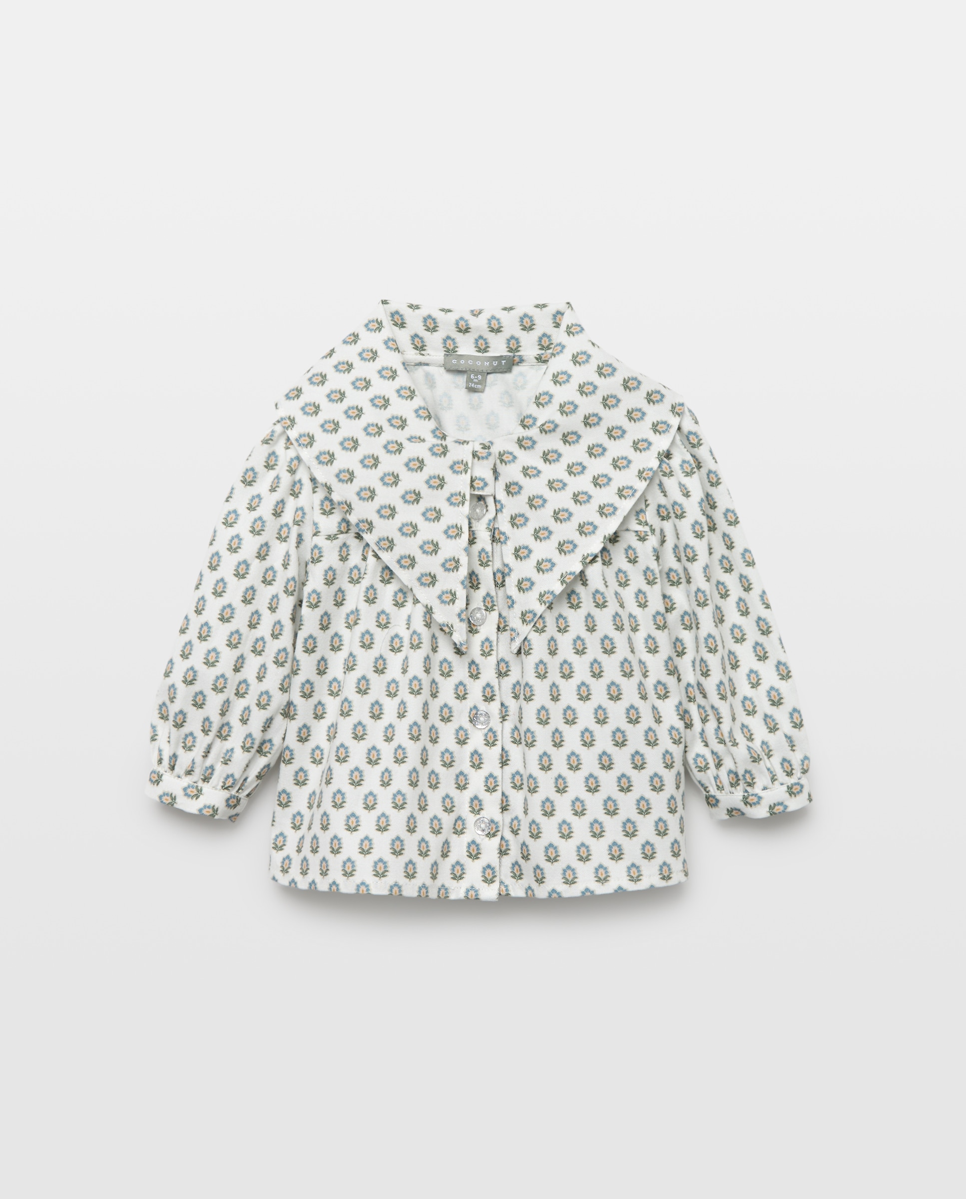 Blusa manga larga estampada de bebé - Coconut El Corte Inglés - Blanco Blanco-1