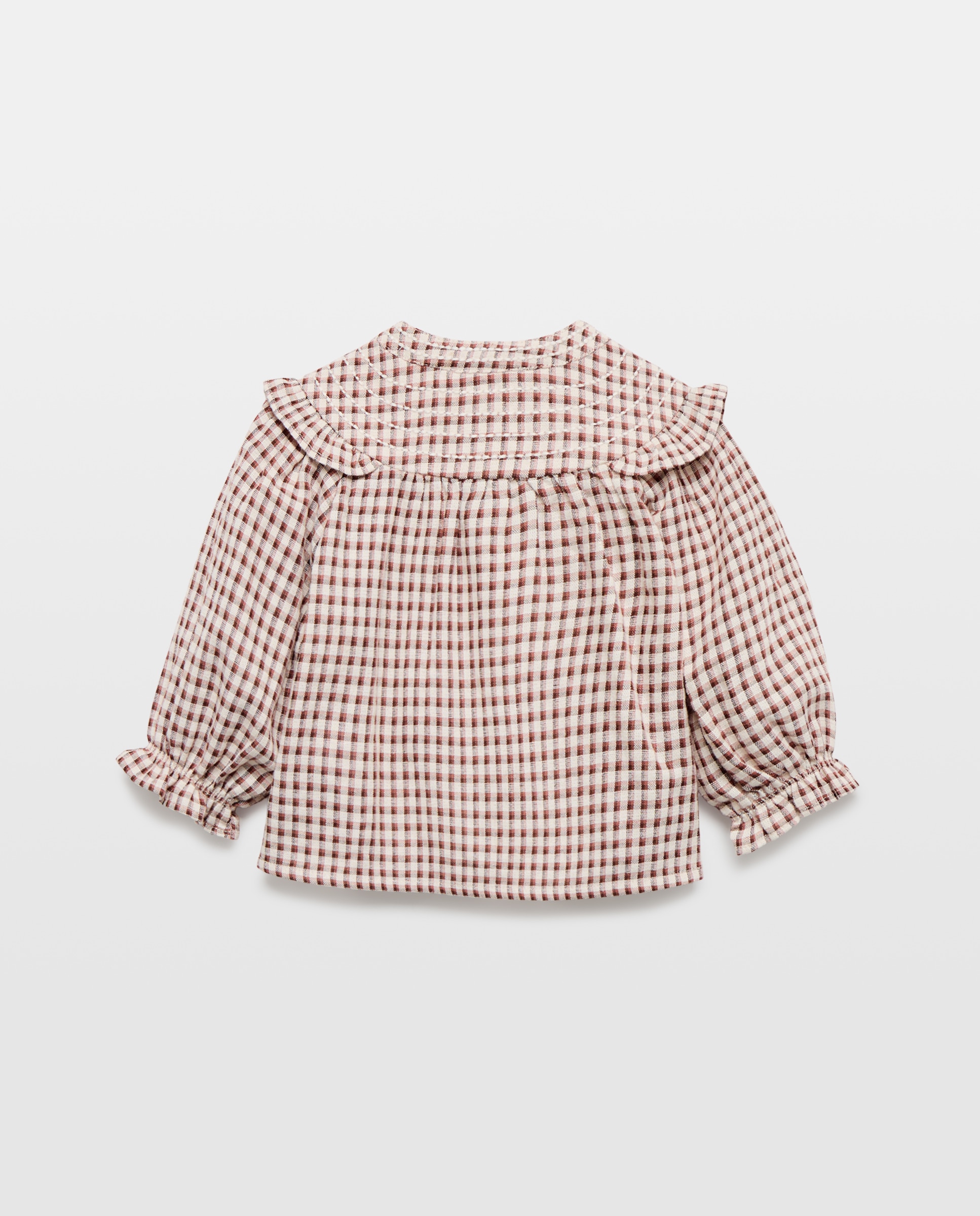 Blusa manga larga con estampado fantasía de bebé - Coconut El Corte Inglés - Marrón Marrón-2