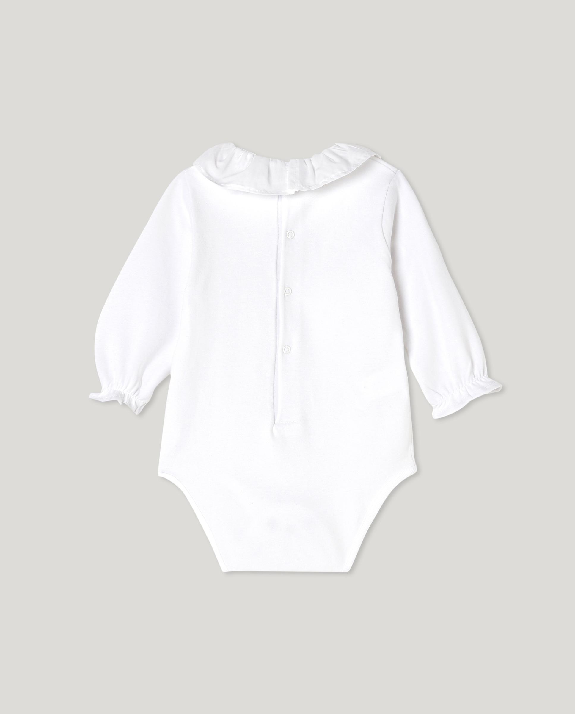 Body de Bebé com Manga Comprida Coconut El Corte Inglés Branco-2