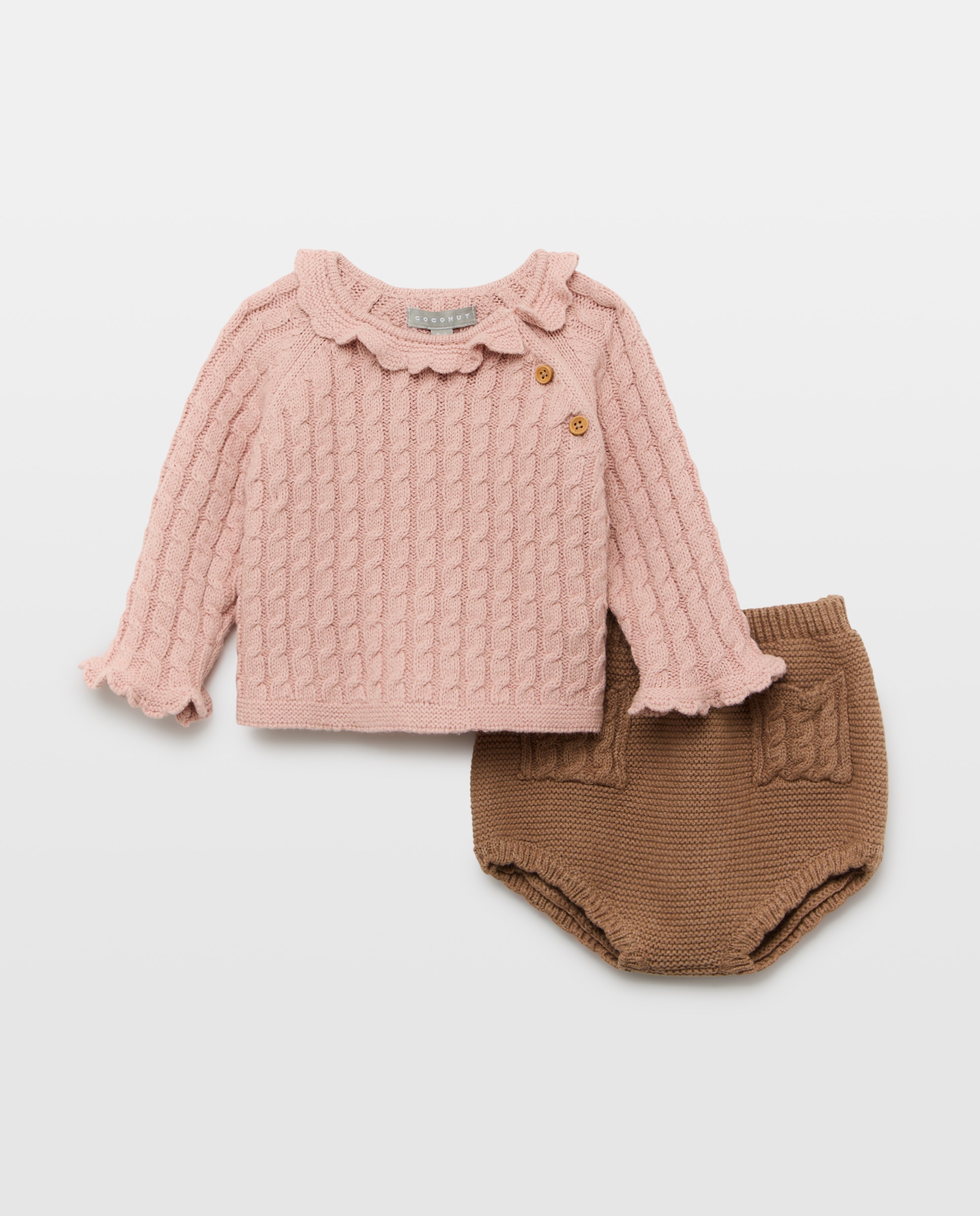 Conjunto de jersey y bombacho de punto para bebé - Coconut El Corte Inglés - Multicolor Multicolor-1
