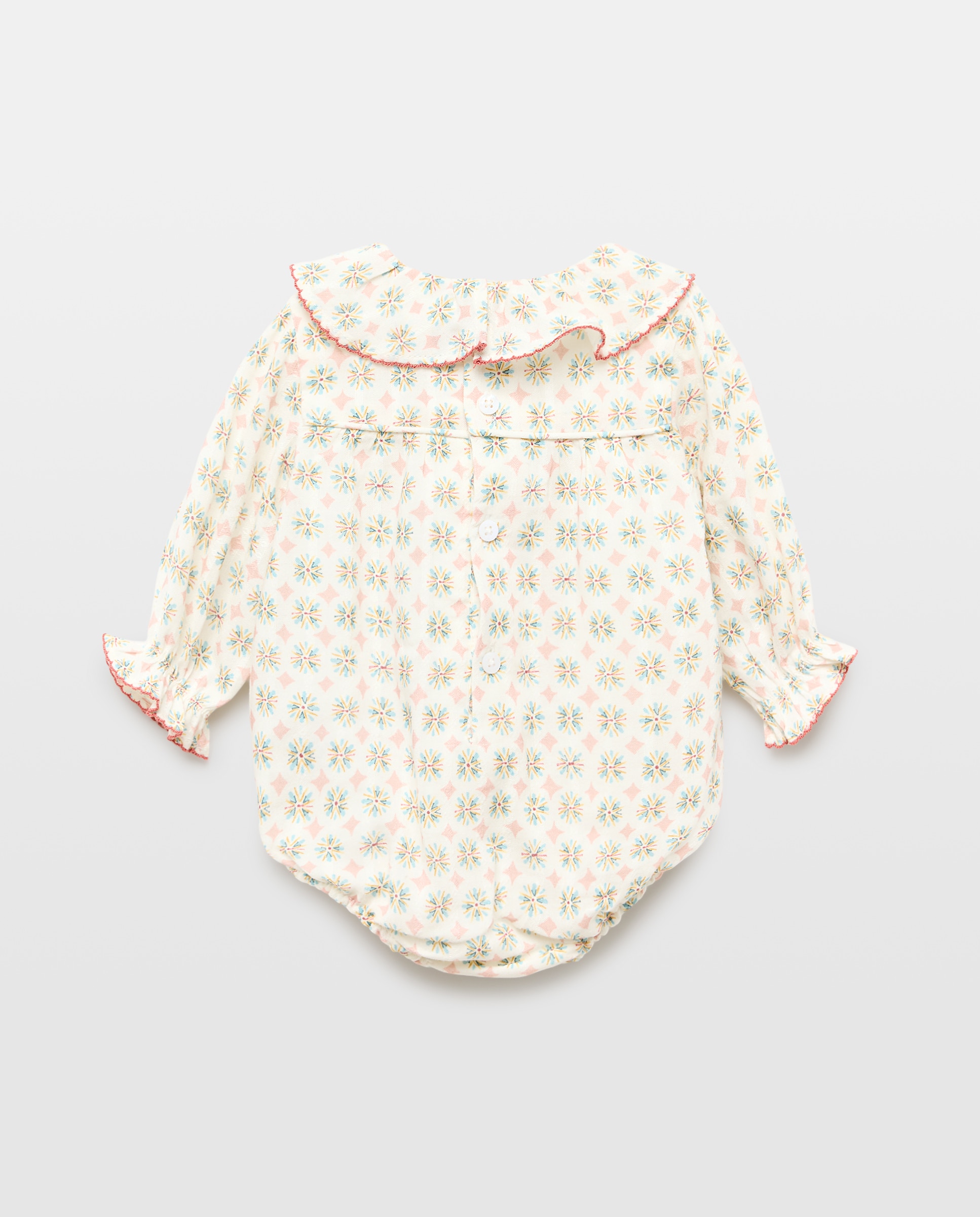 Babygrow de Bebé com Manga Comprida Coconut El Corte Inglés Rosa-2