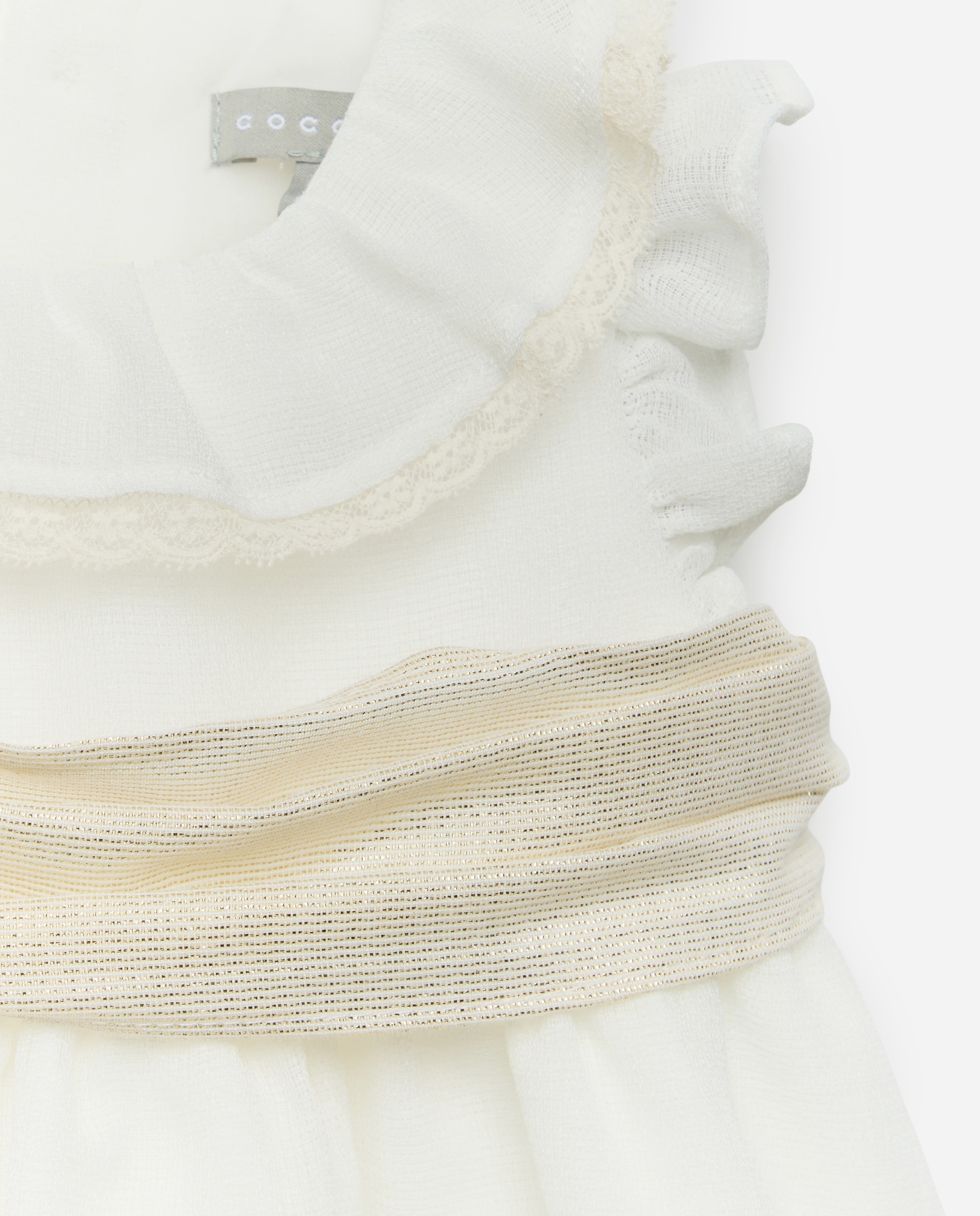 Vestido de bebé estructura fajín - Coconut El Corte Inglés - Crudo Crudo-3