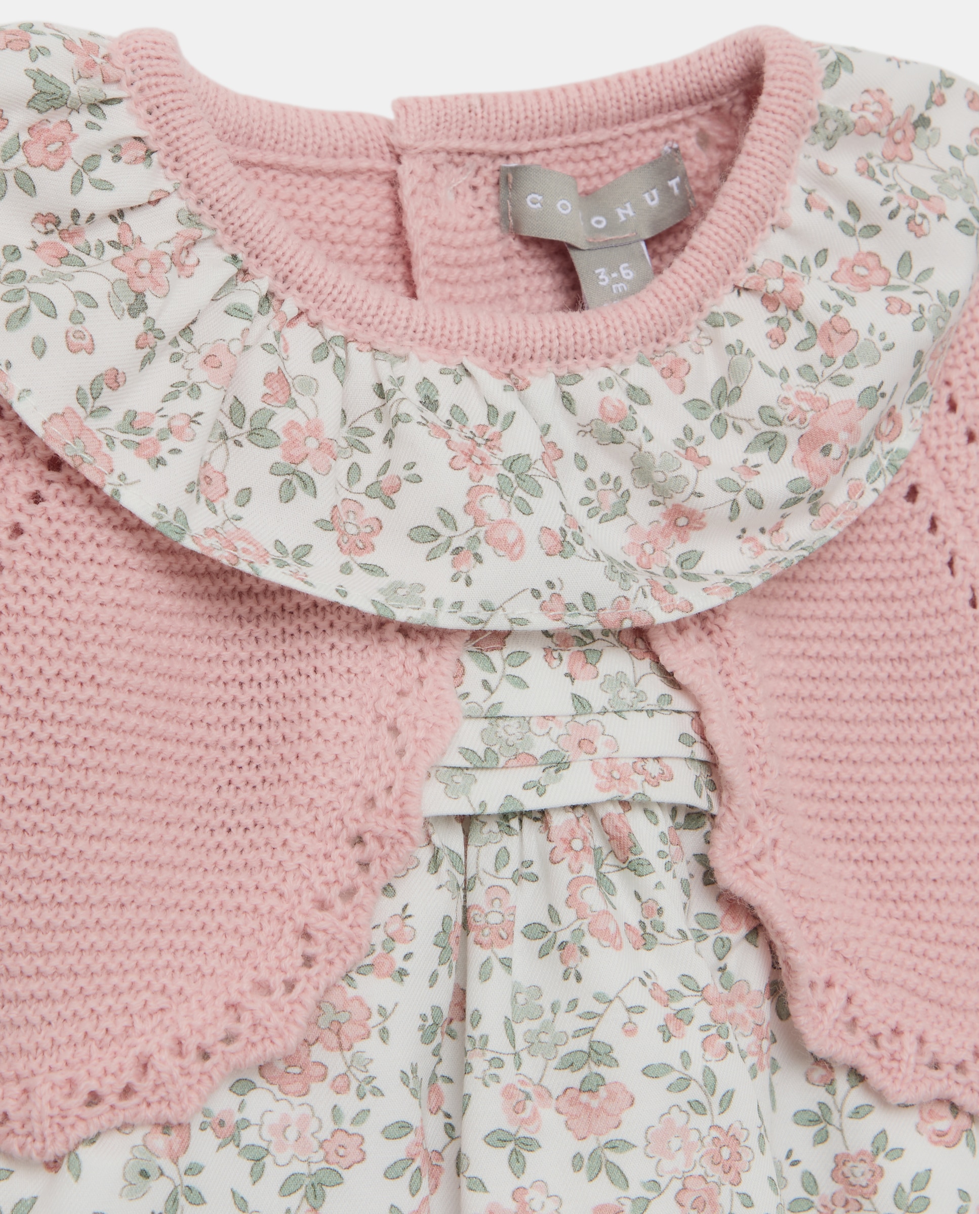 Vestido chaqueta estampado fantasía de bebé - Coconut El Corte Inglés - Rosa Rosa-3