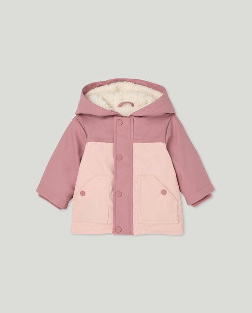 Imagem 0 de Parka Engomada de Bebé com Forro Interior de Pelo de Borrego