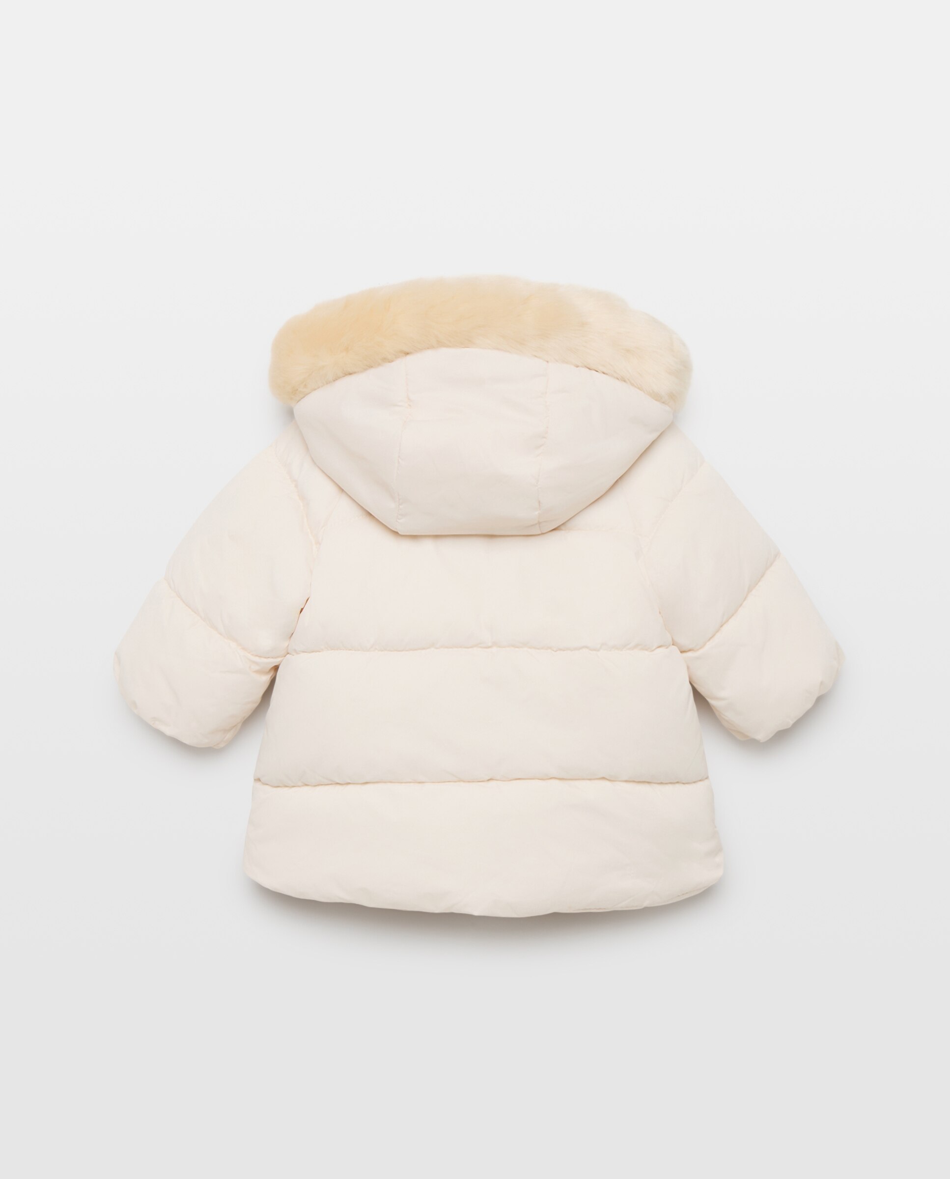 Parka de Nylon de Bebé com Laço Superior Coconut El Corte Inglés 130 Marfim-2