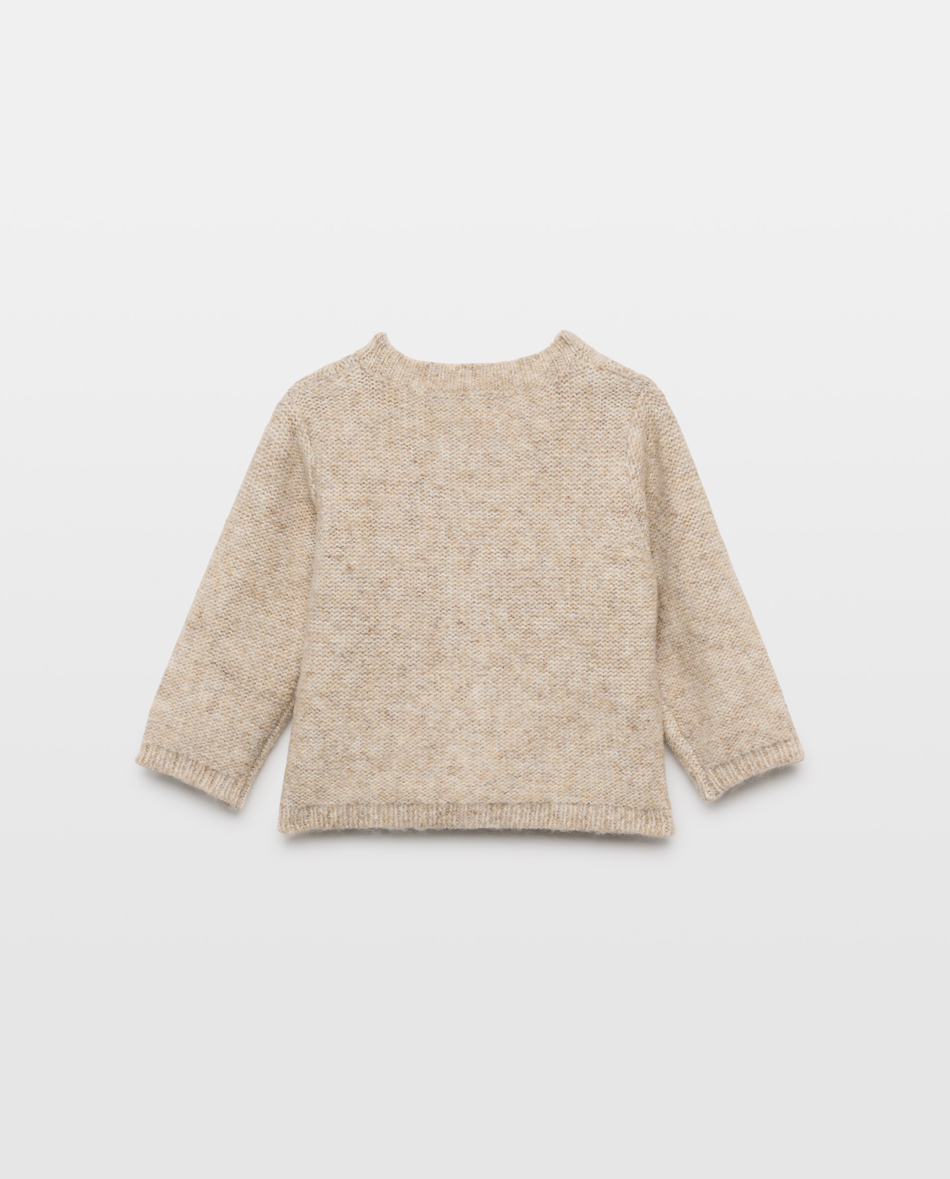 Chaqueta con ochos y bordado a mano flor de bebé - Coconut El Corte Inglés - Tostado Tostado-2
