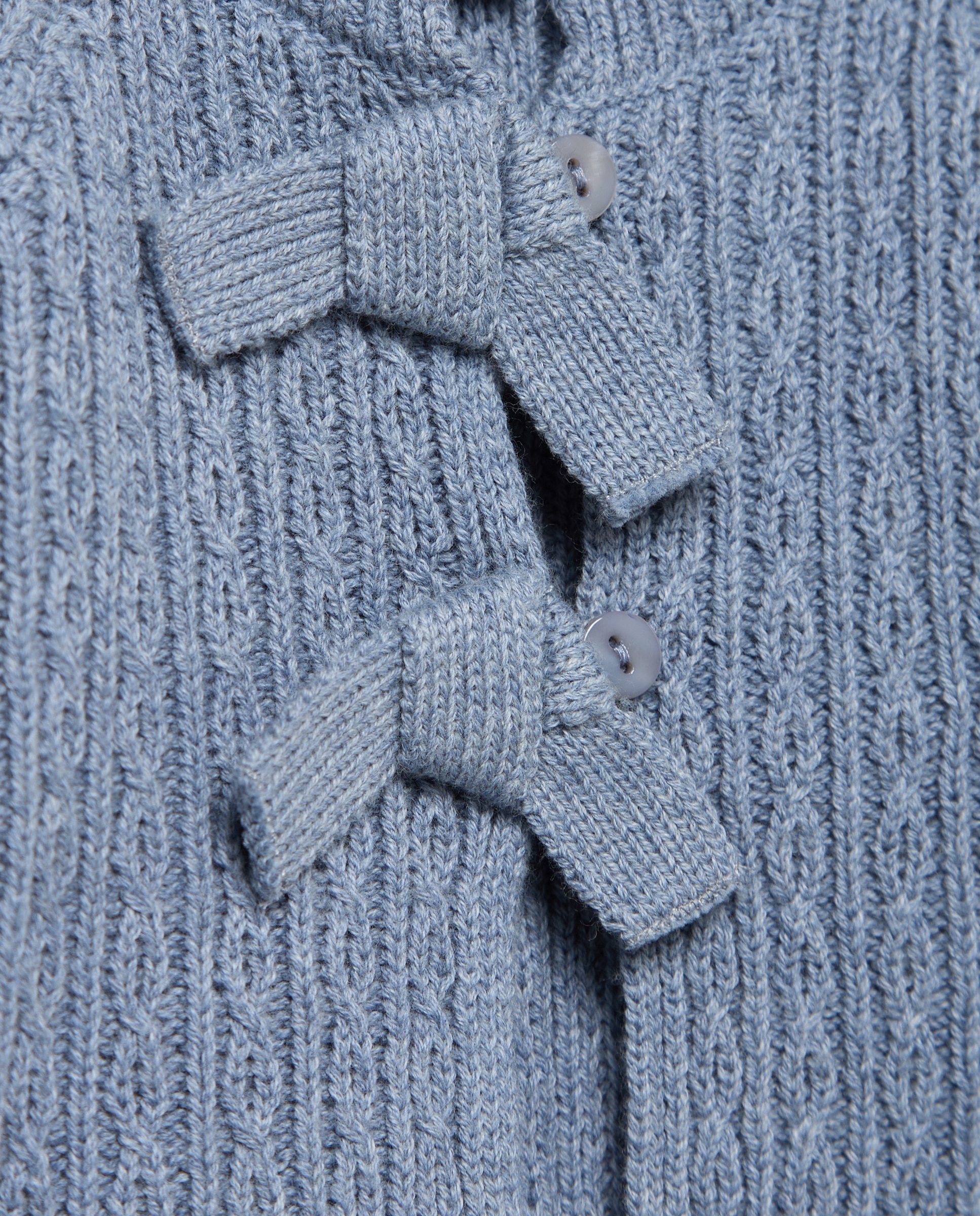 Chaqueta a cadera con trenza y cintas de bebé - Coconut El Corte Inglés - 410 Azul claro 410 Azul claro-3