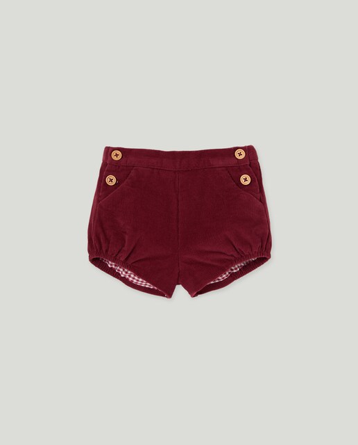 Imagem 0 de Calções Lisos de Bebé em Bombazina Fina