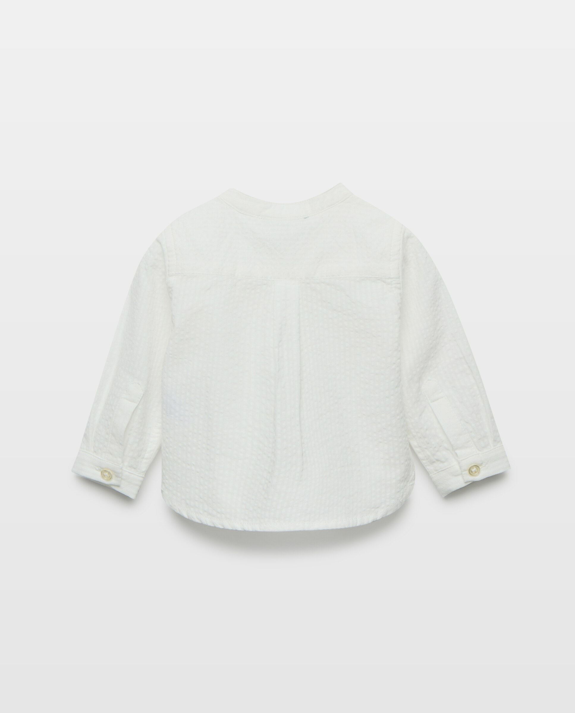 Camisa de Bebé com Manga Comprida e Gola à Padre Coconut El Corte Inglés Branco-2