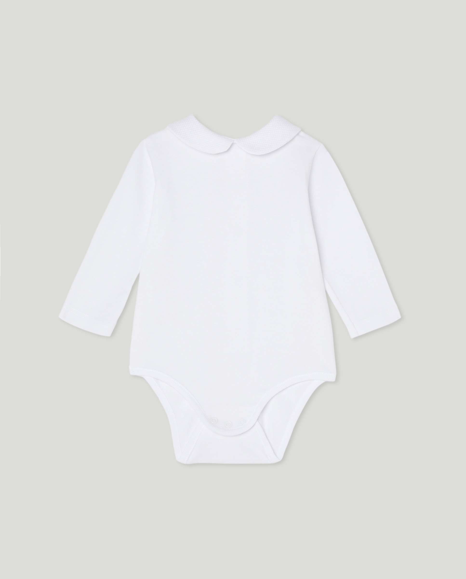 Body de Bebé com Manga Comprida Coconut El Corte Inglés Branco-1
