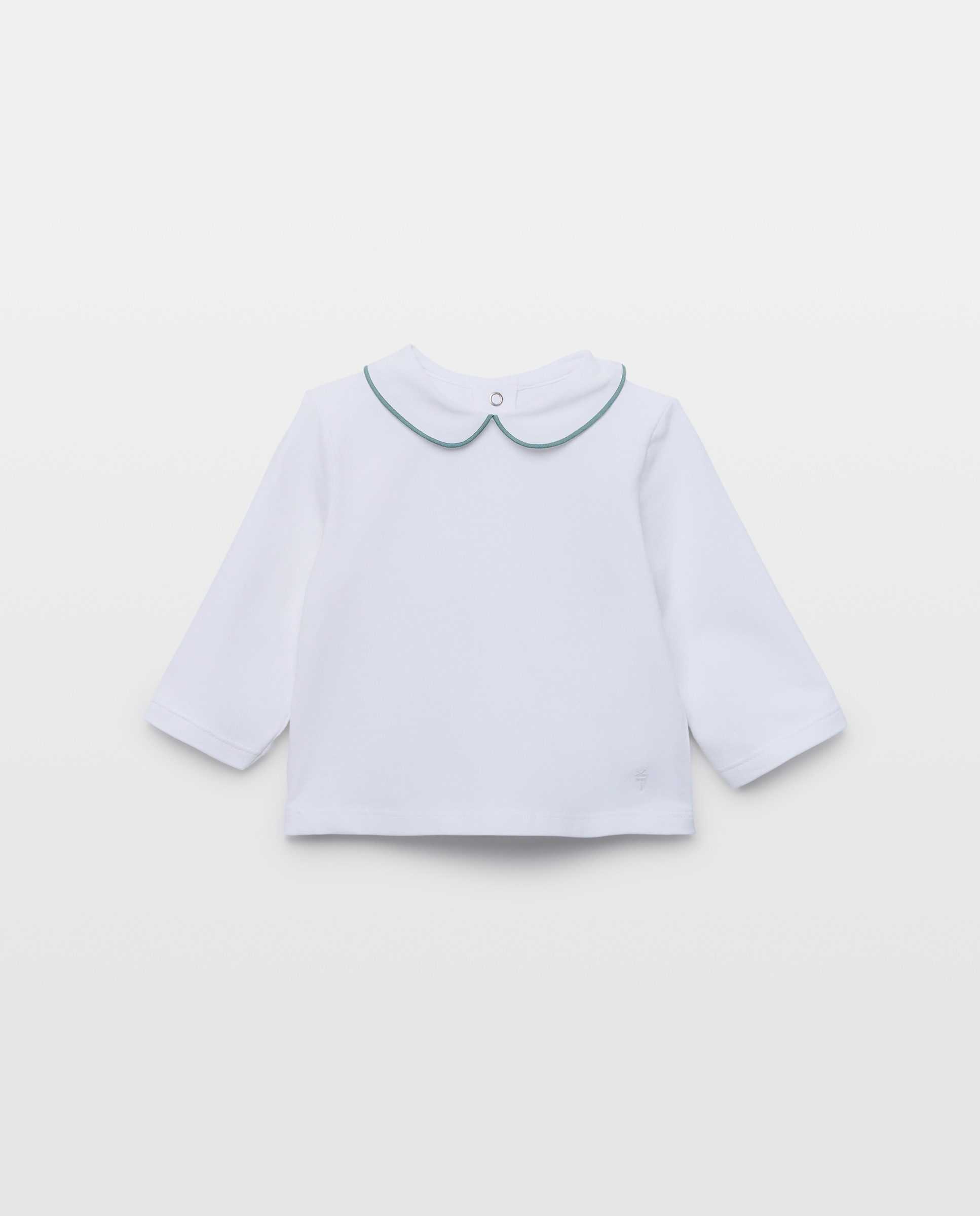 Imagen 0 de Camiseta manga larga básica de bebé Blanco