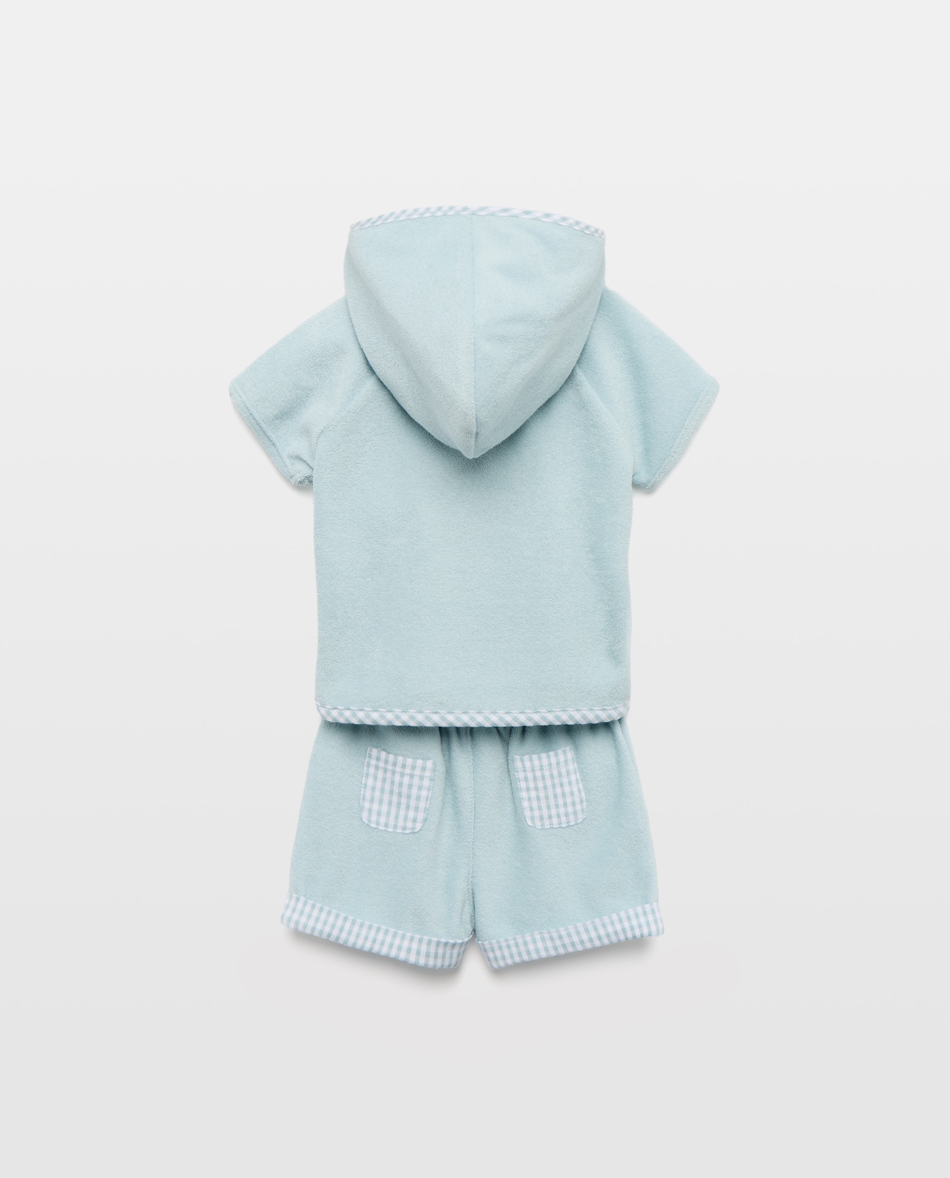 Conjunto de Duas Peças de Bebé com Capuz e Bolsos Coconut El Corte Inglés Sabão-2