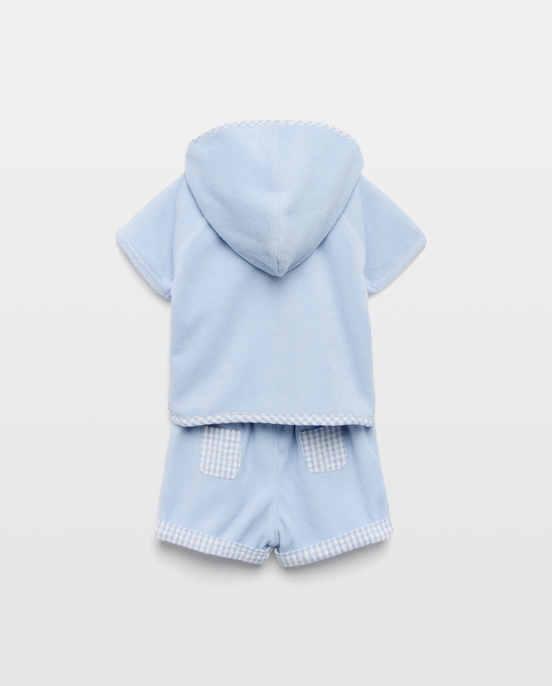 Conjunto de dos piezas de bebé niño con capucha y bolsillos - Coconut El Corte Inglés - 471 Índigo 471 Índigo-2