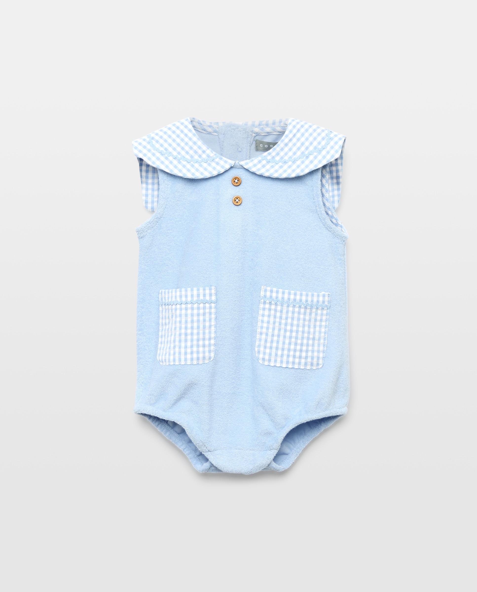 Imagem 0 de Babygrow de Bebé sem Mangas e com Bolsos