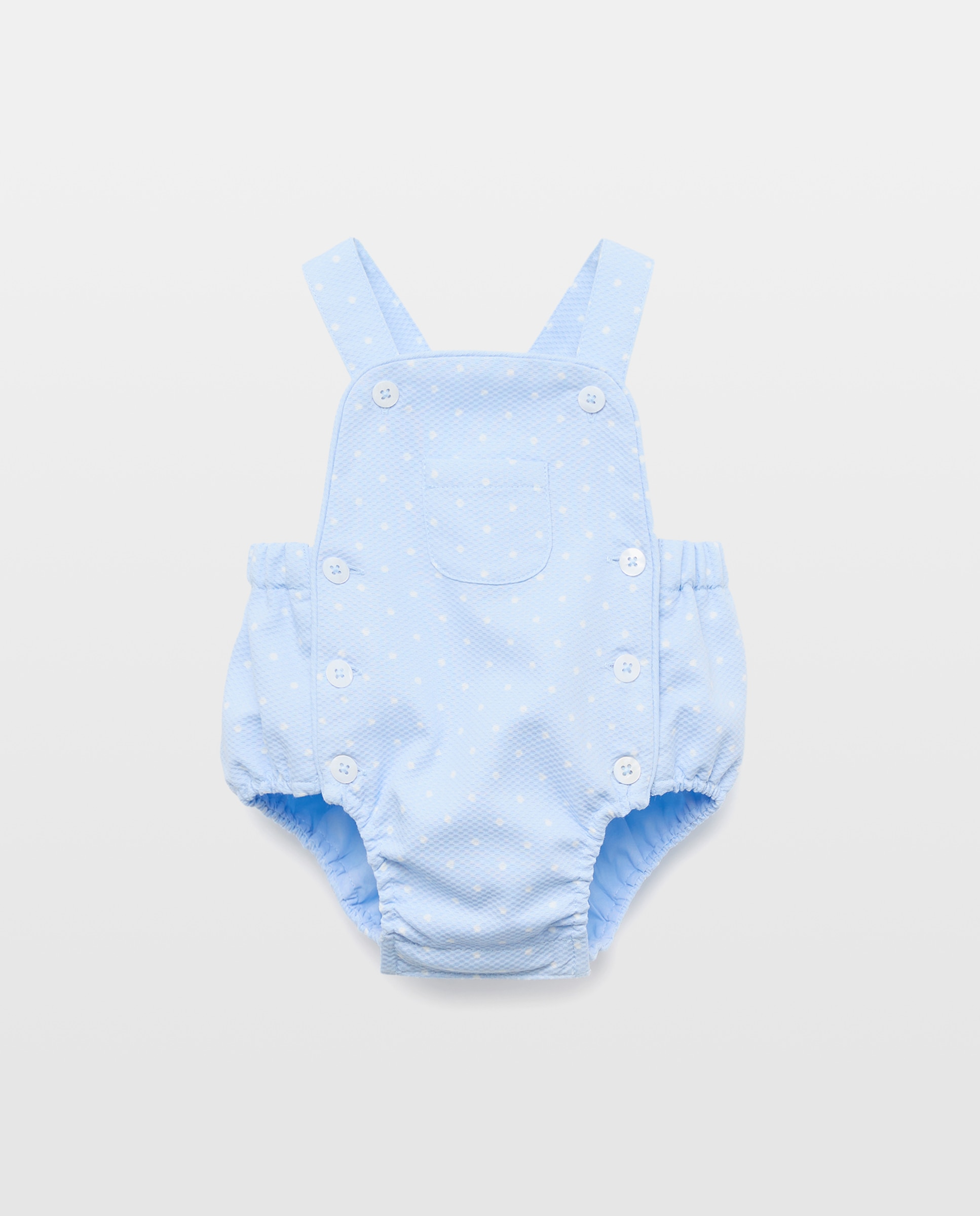 Ranita tirantes piqué de bebé - Coconut El Corte Inglés - Azul Azul-1