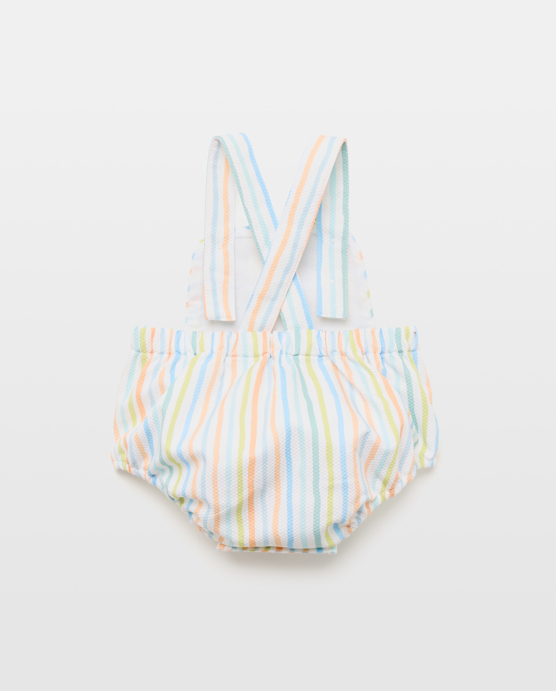 Babygrow de Alças Piqué de Bebé Verde-2